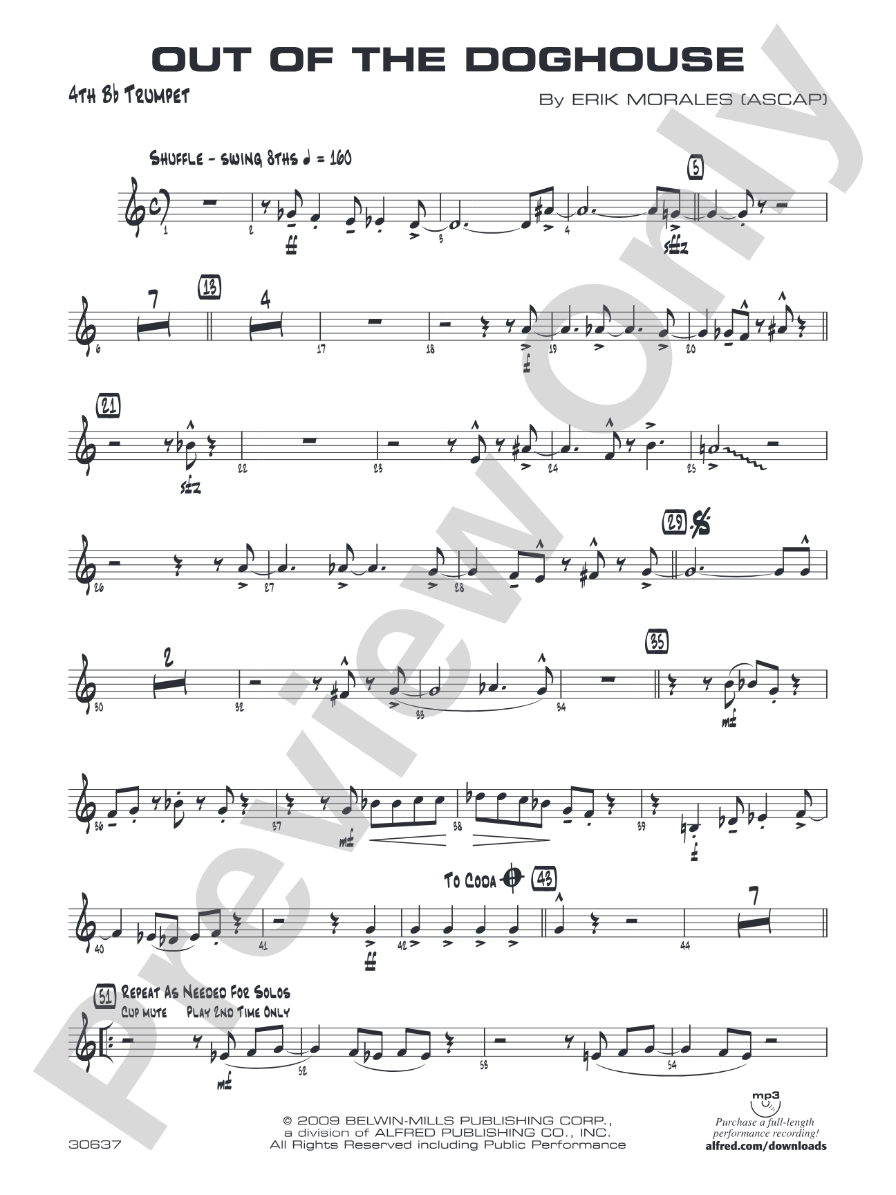 Out of the Doghouse: 4th B-flat Trumpet