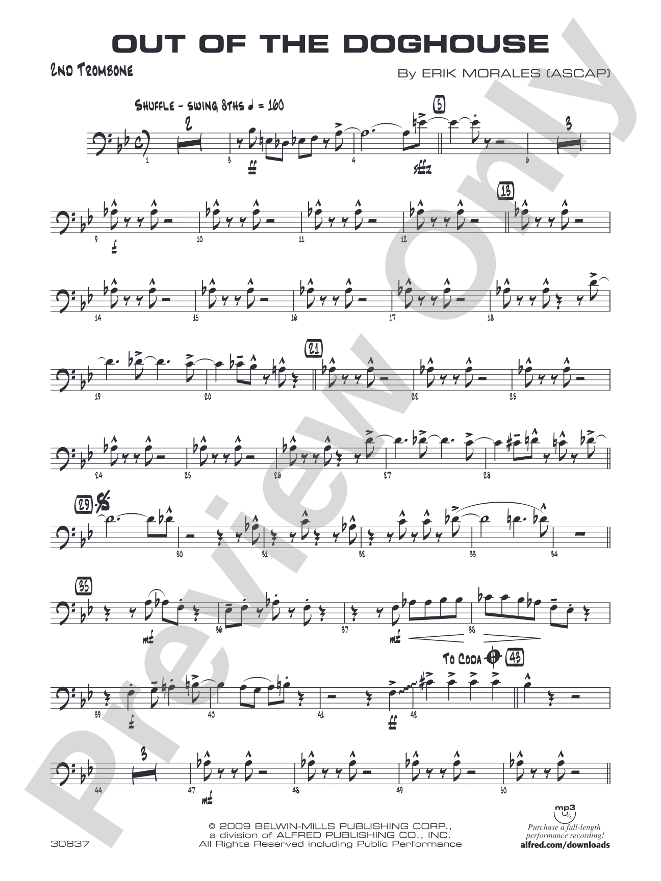 Out of the Doghouse: 2nd Trombone
