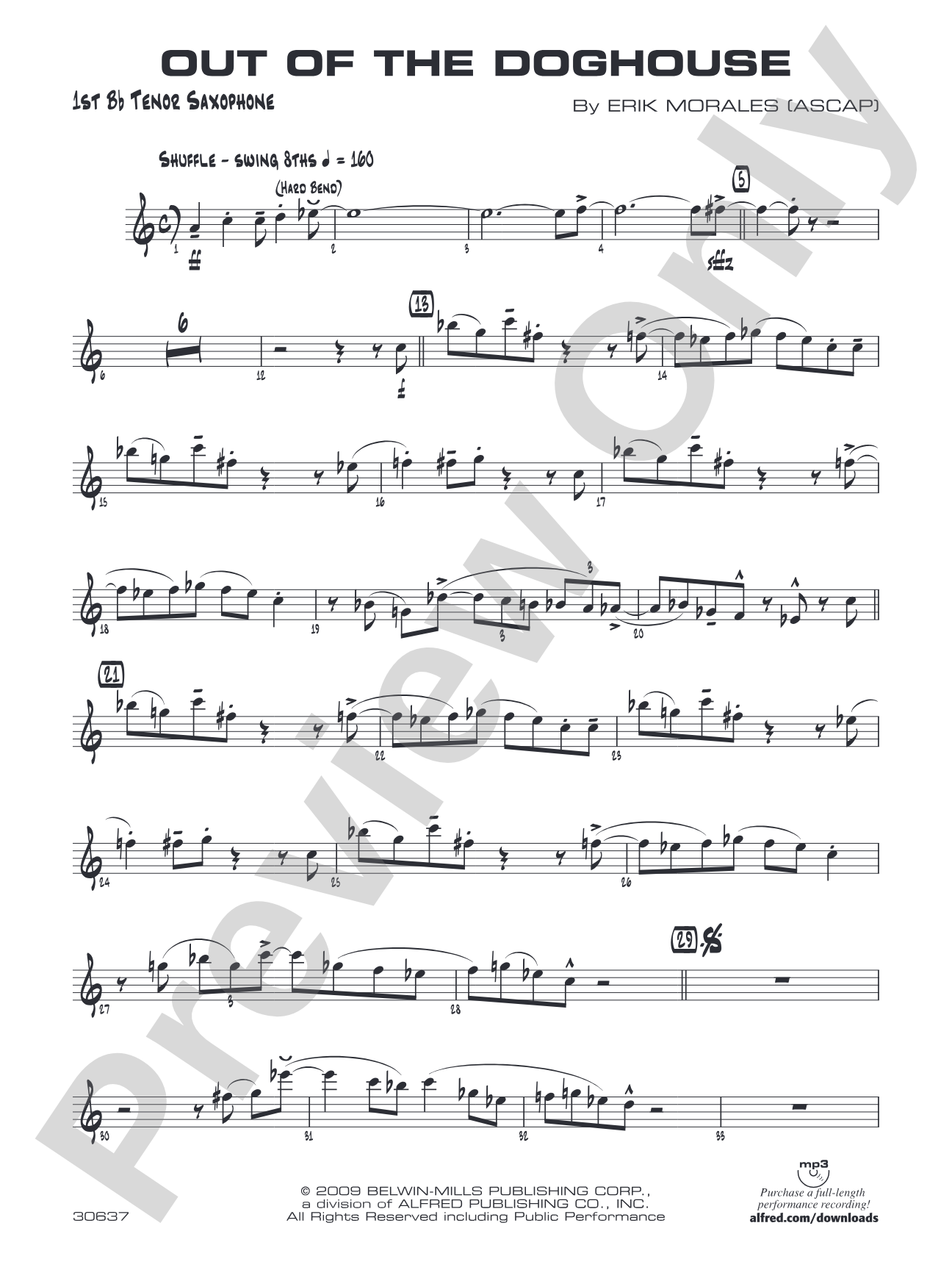Out of the Doghouse: B-flat Tenor Saxophone