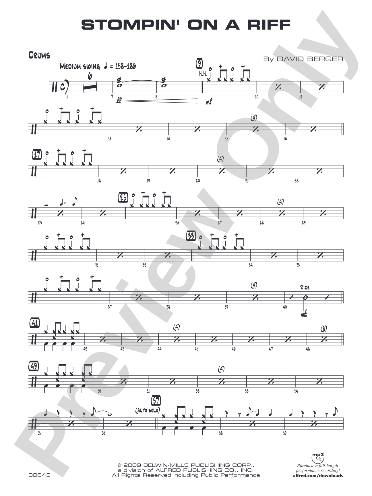 Stompin' on a Riff: Drums