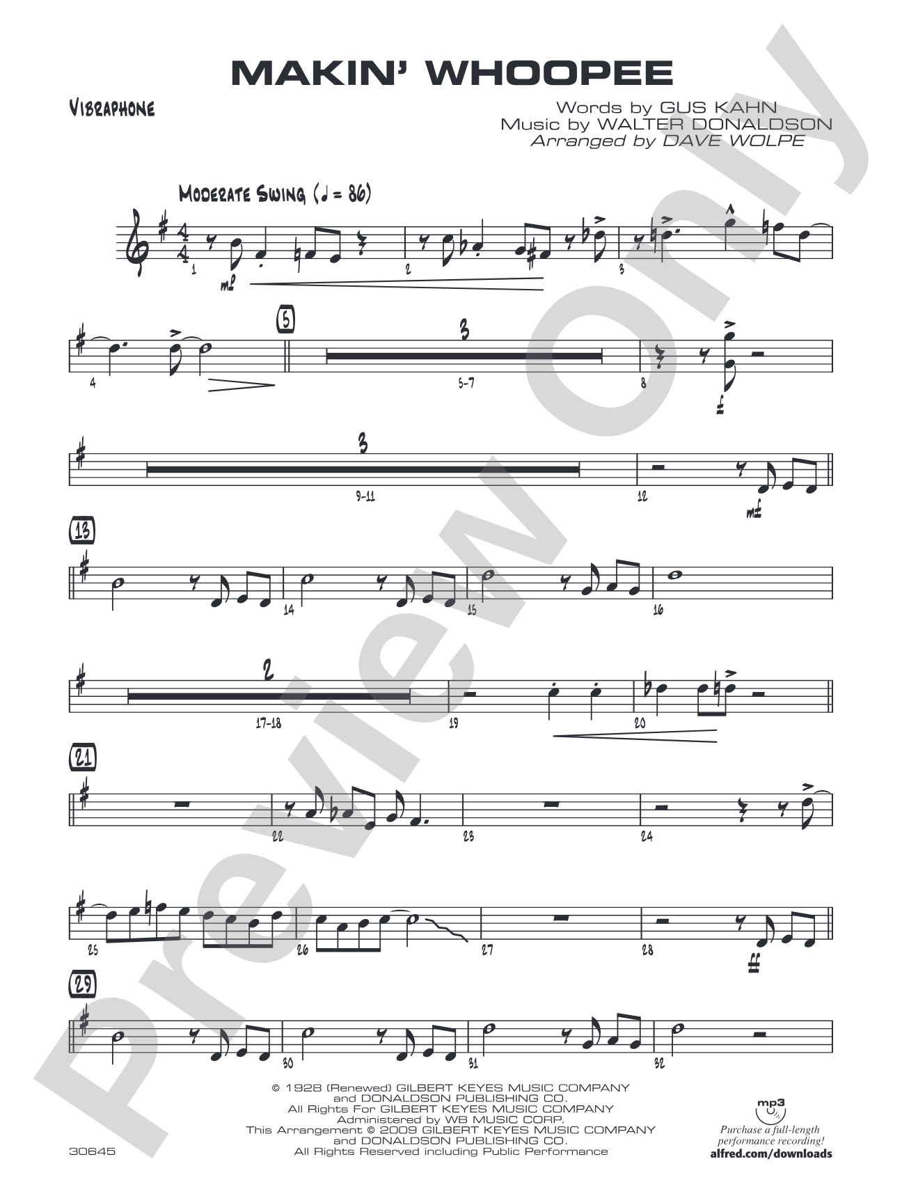 Makin' Whoopee: Vibraphone