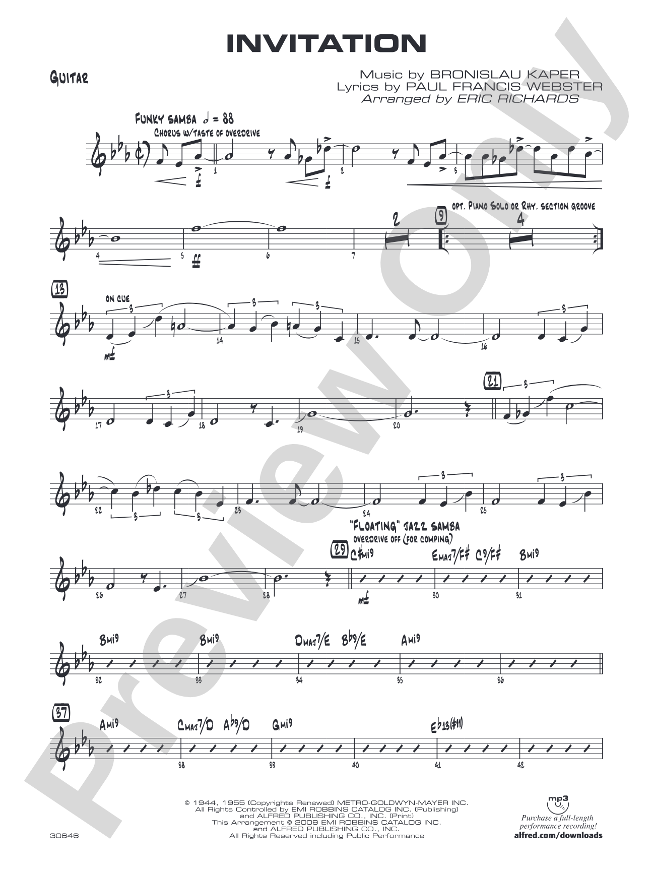Invitation: Guitar