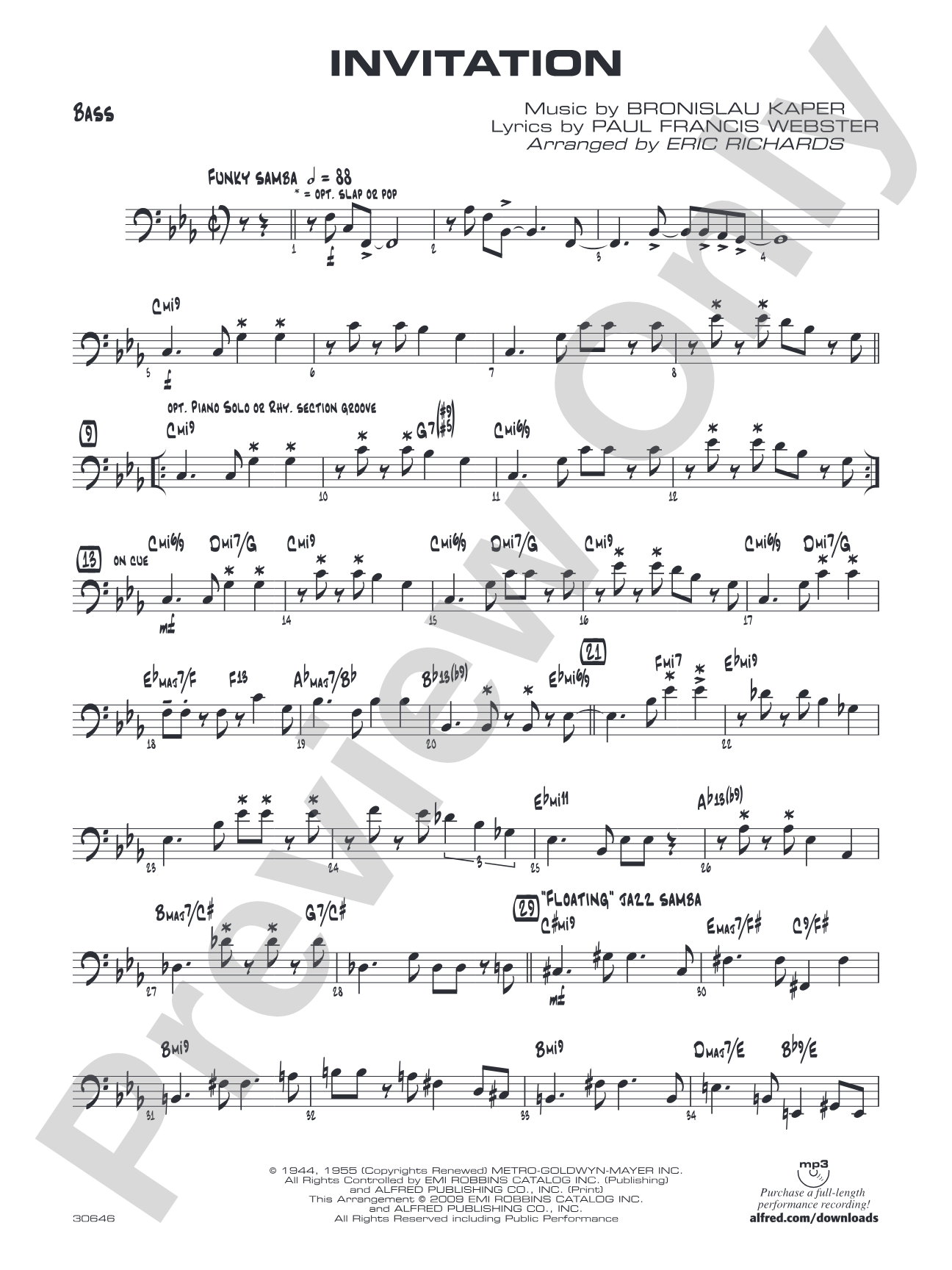 Invitation: String Bass