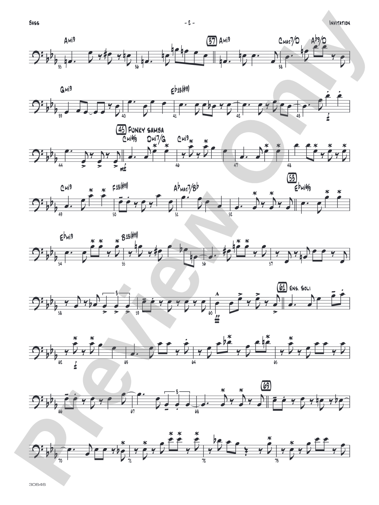 Invitation: String Bass