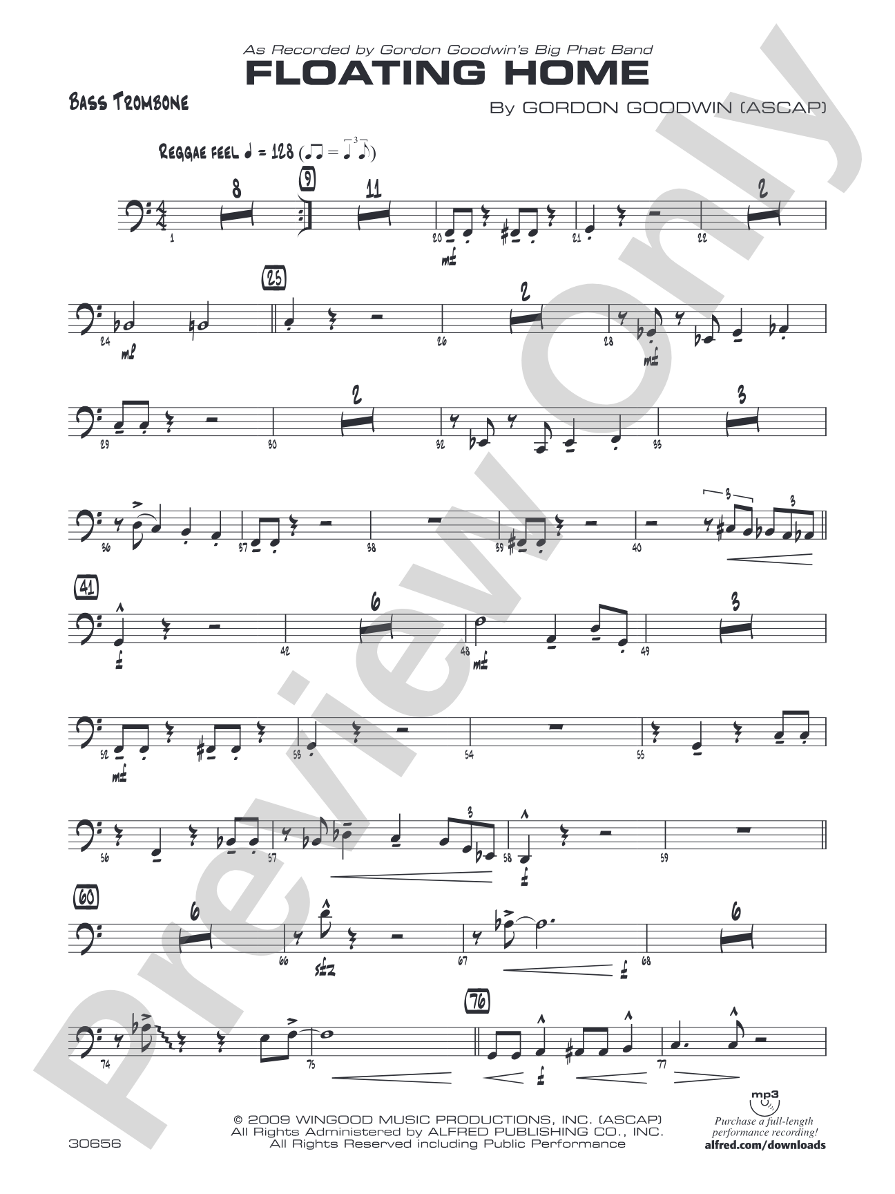 Floating Home: Bass Trombone