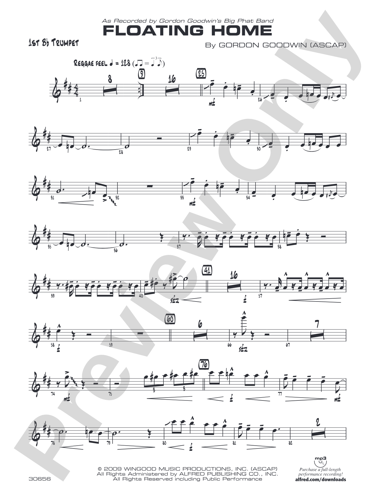 Floating Home: 1st B-flat Trumpet