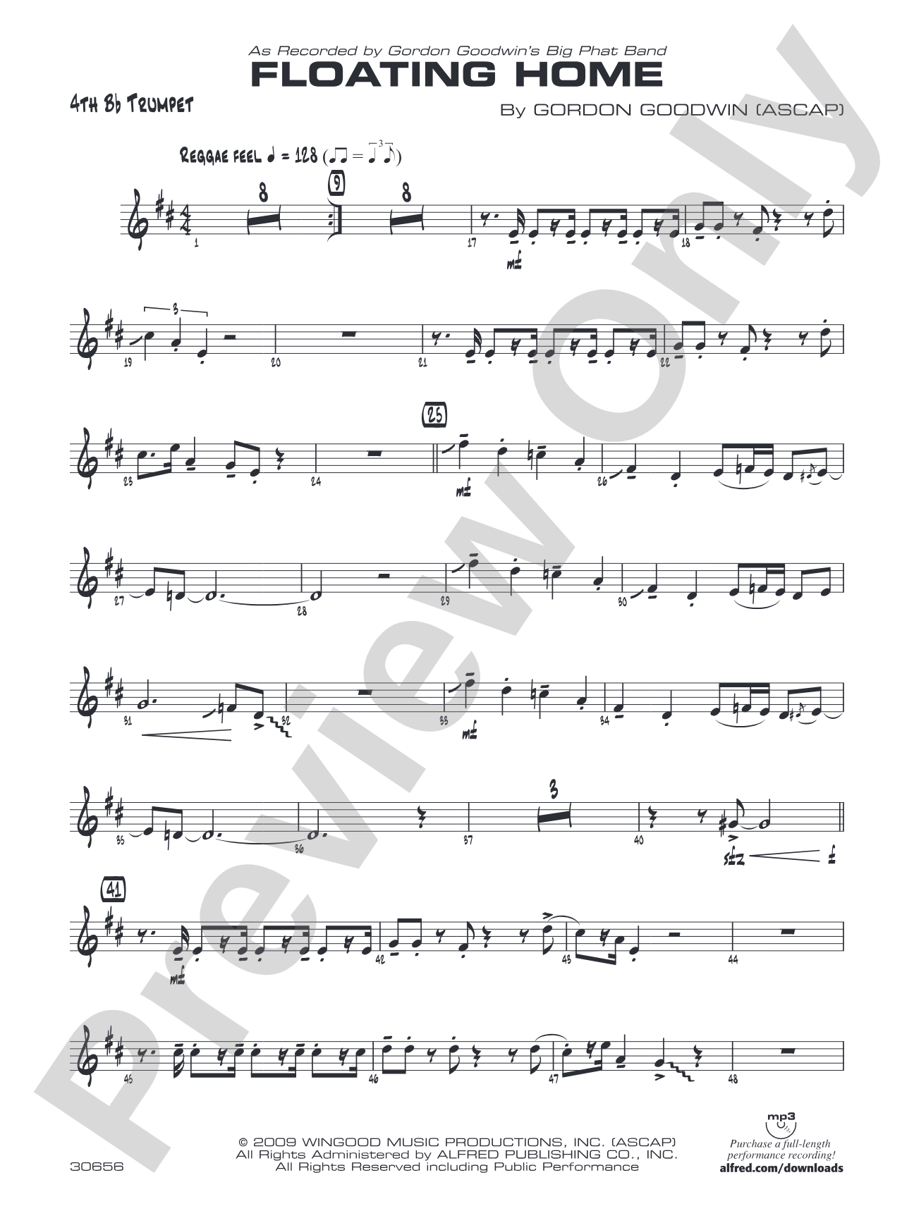 Floating Home: 4th B-flat Trumpet