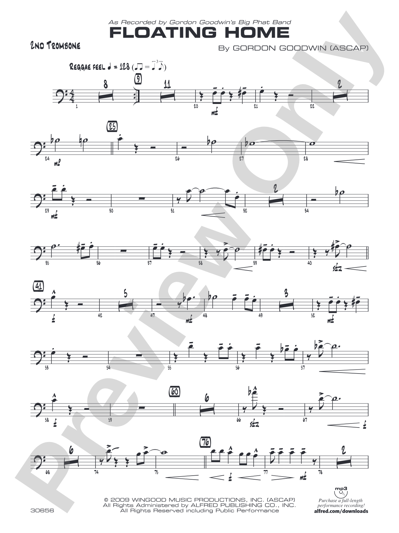 Floating Home: 2nd Trombone
