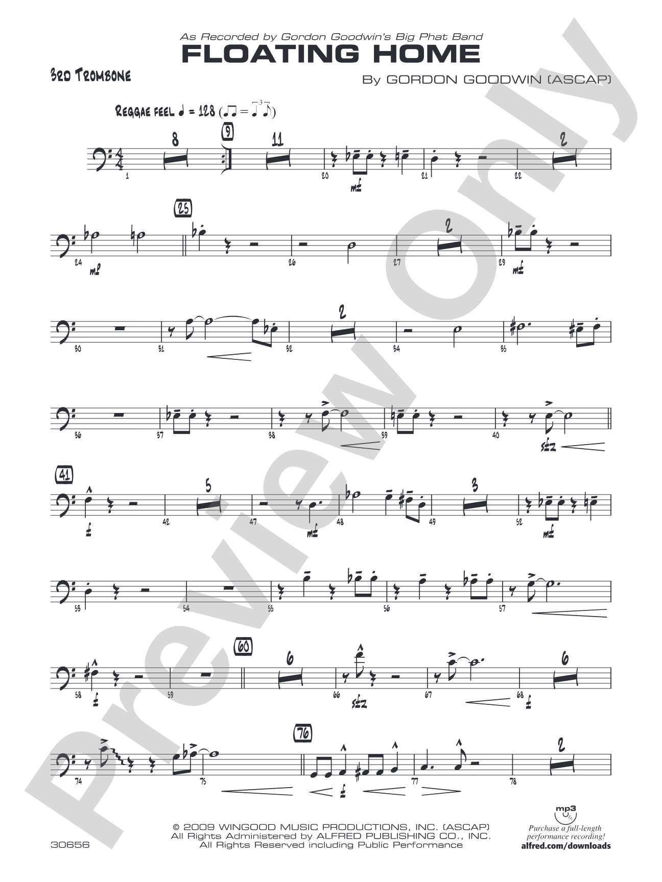 Floating Home: 3rd Trombone