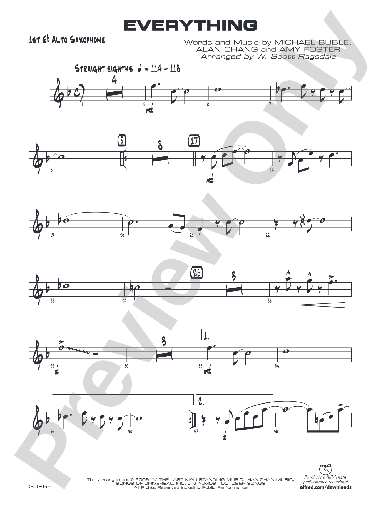 Everything: E-flat Alto Saxophone