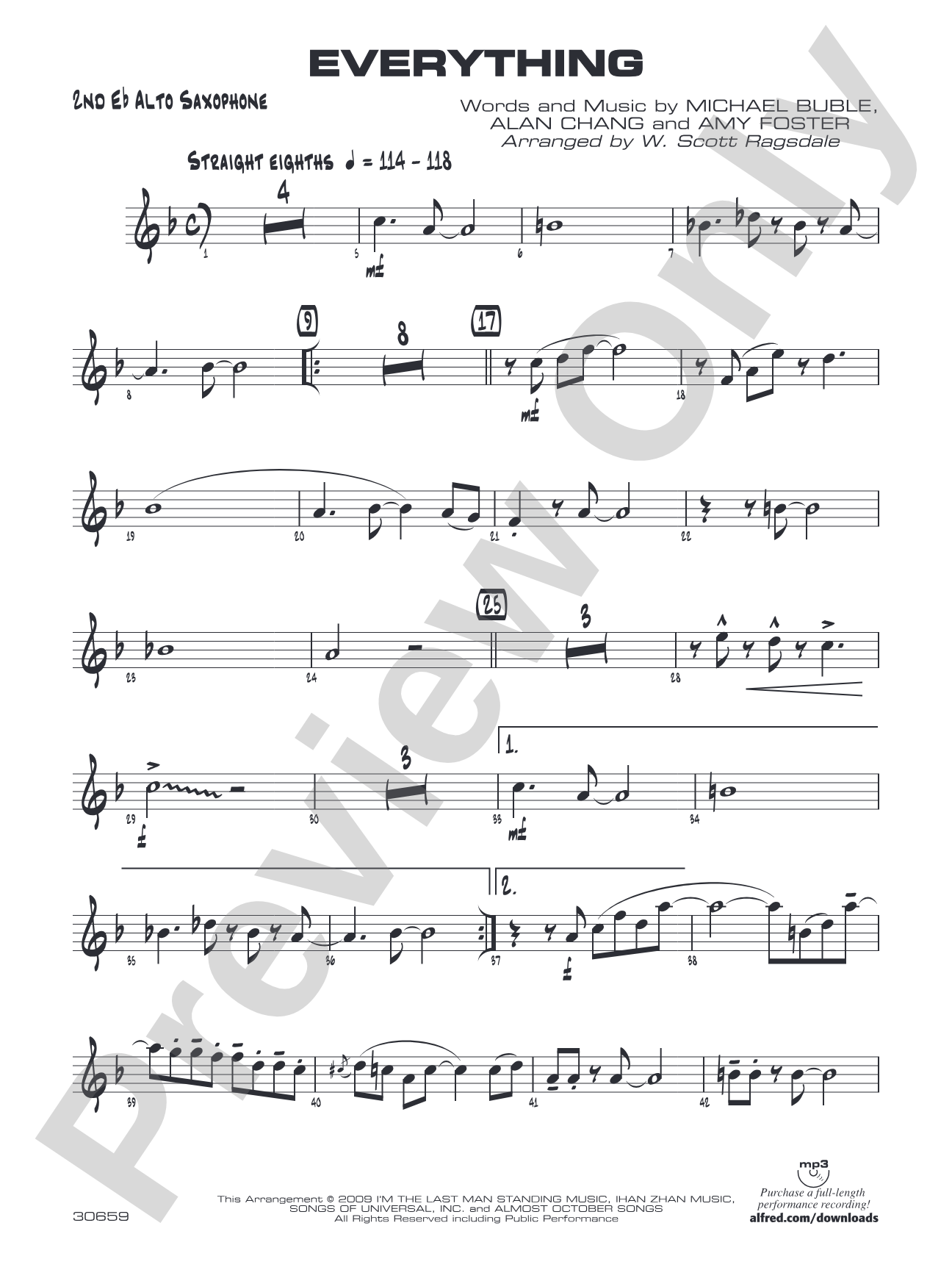 Everything: 2nd E-flat Alto Saxophone