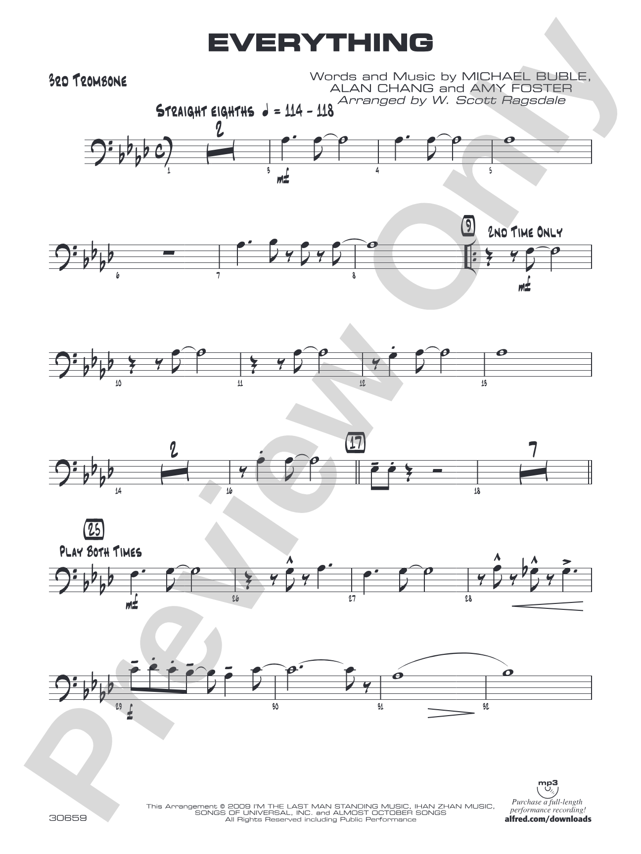 Everything: 3rd Trombone