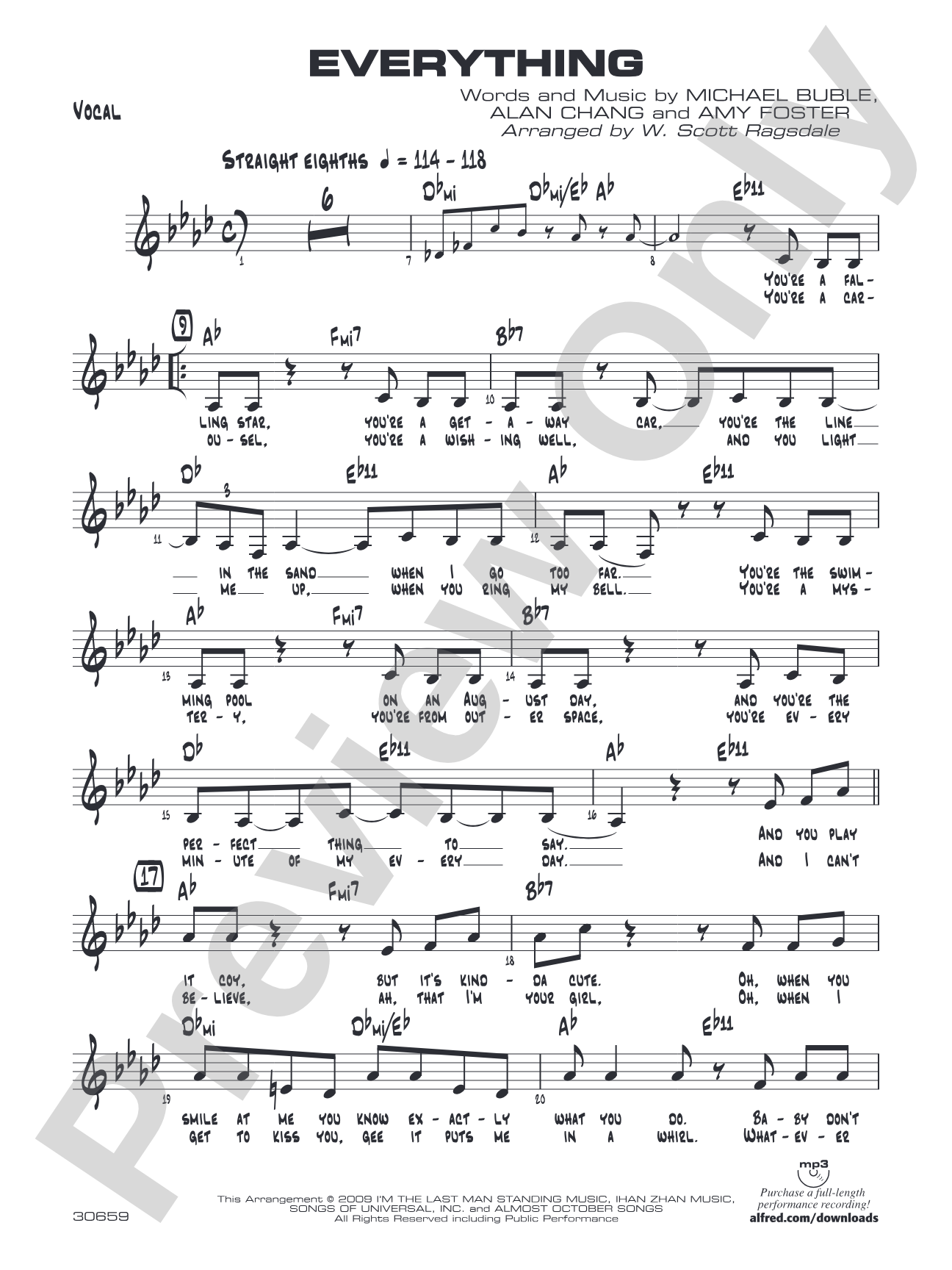 Everything: Vocal