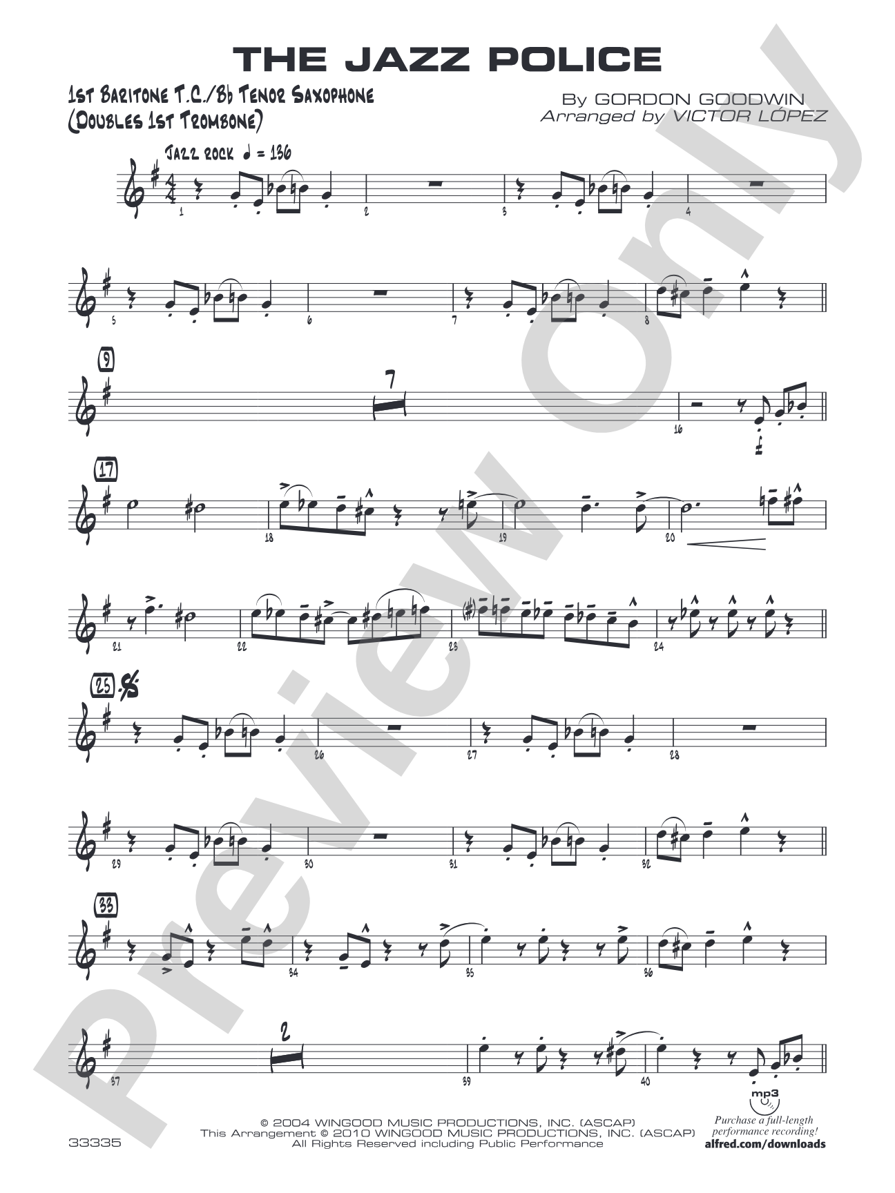 The Jazz Police: Baritone T.C.