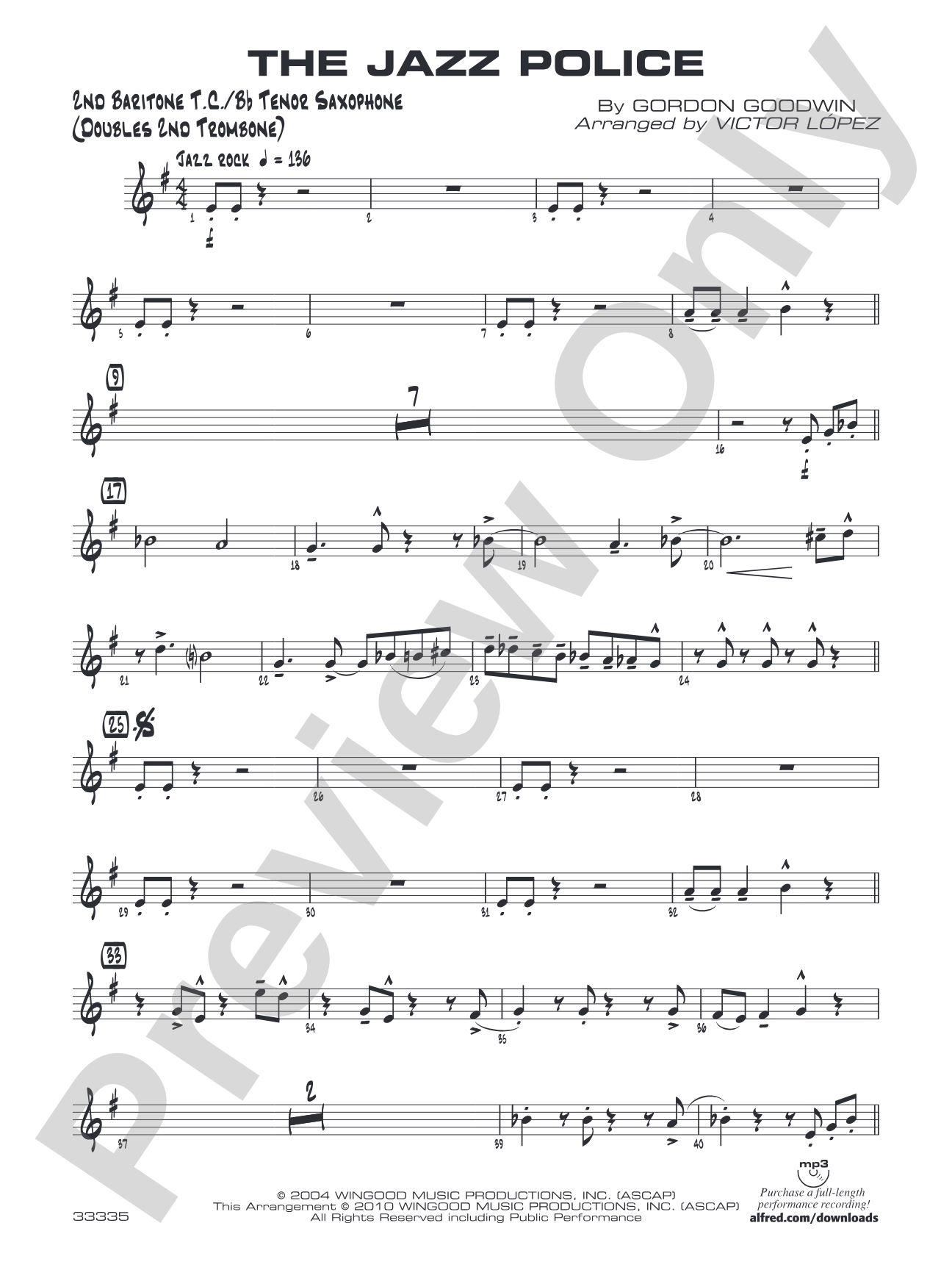 The Jazz Police: 2nd Baritone T.C.