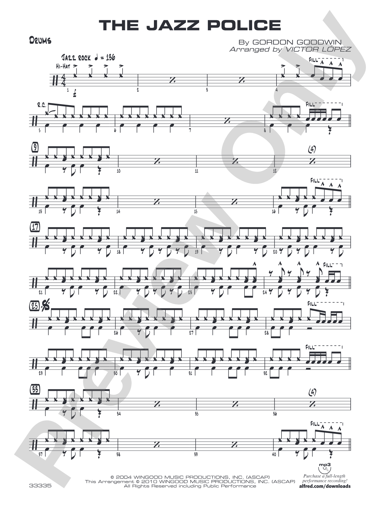 The Jazz Police: Drums