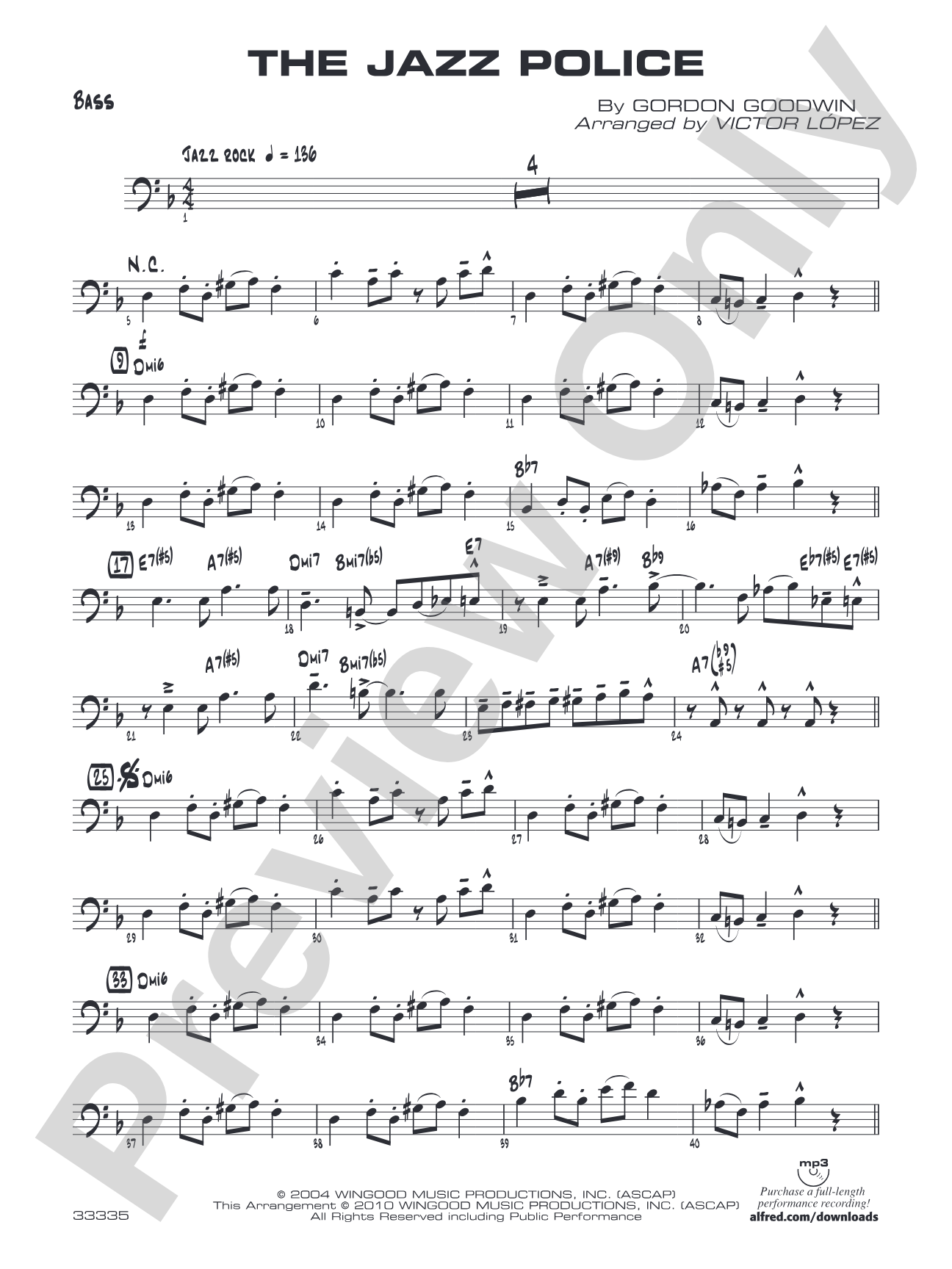 The Jazz Police: String Bass