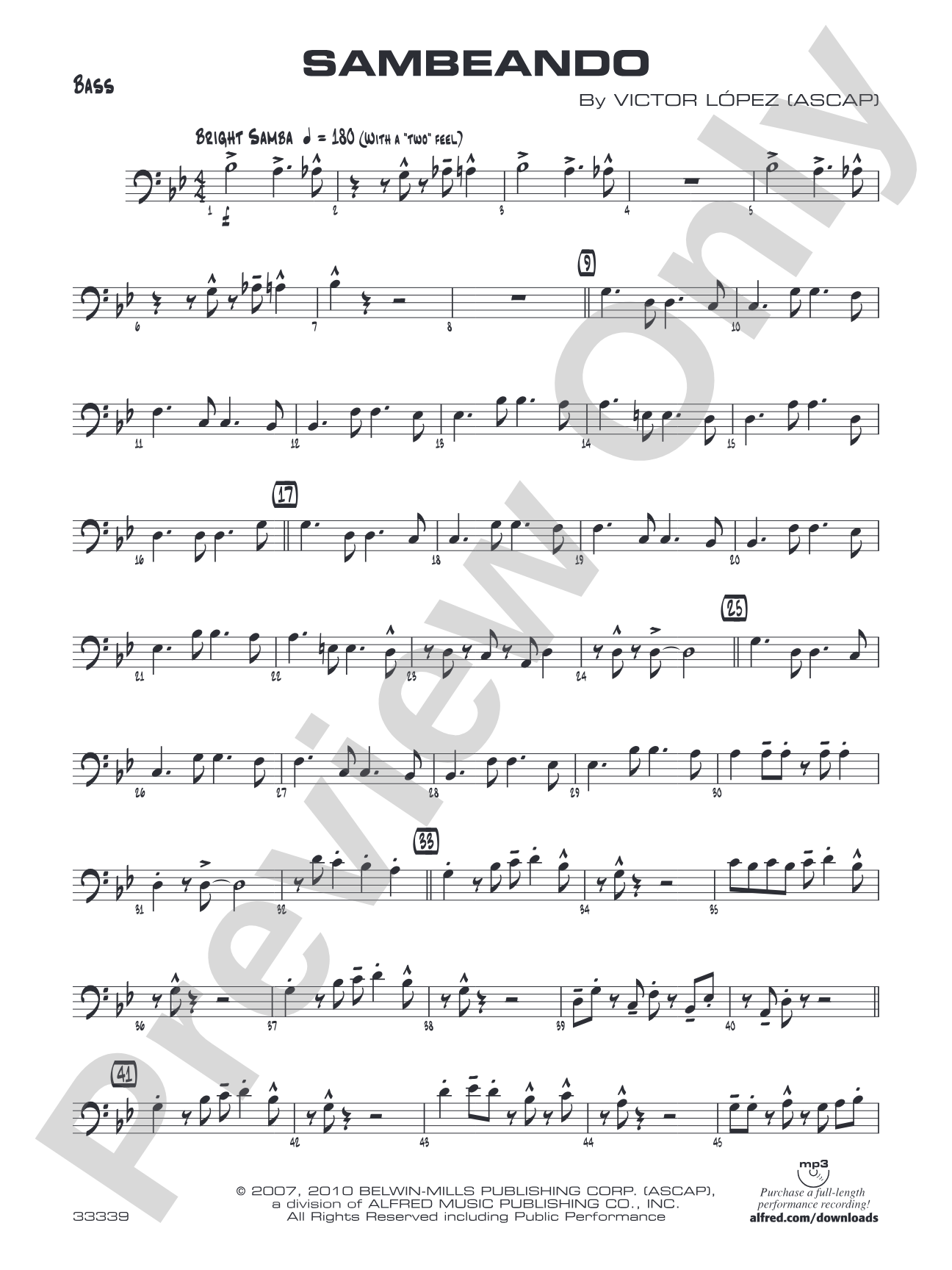Sambeando: String Bass