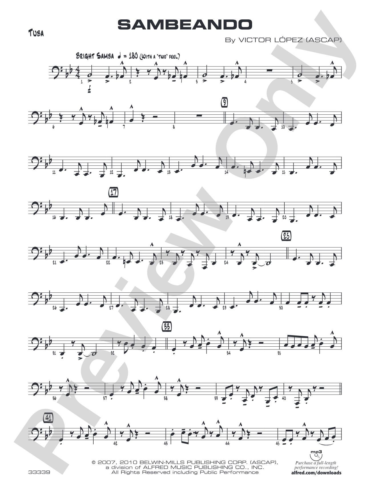 Sambeando: Tuba