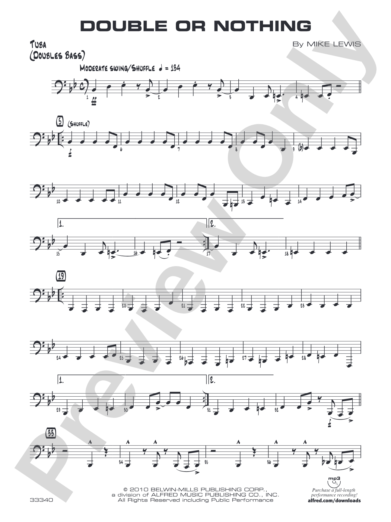 Double or Nothing: Tuba