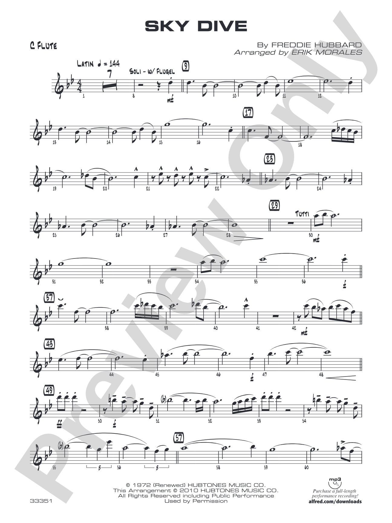 Sky Dive: Flute