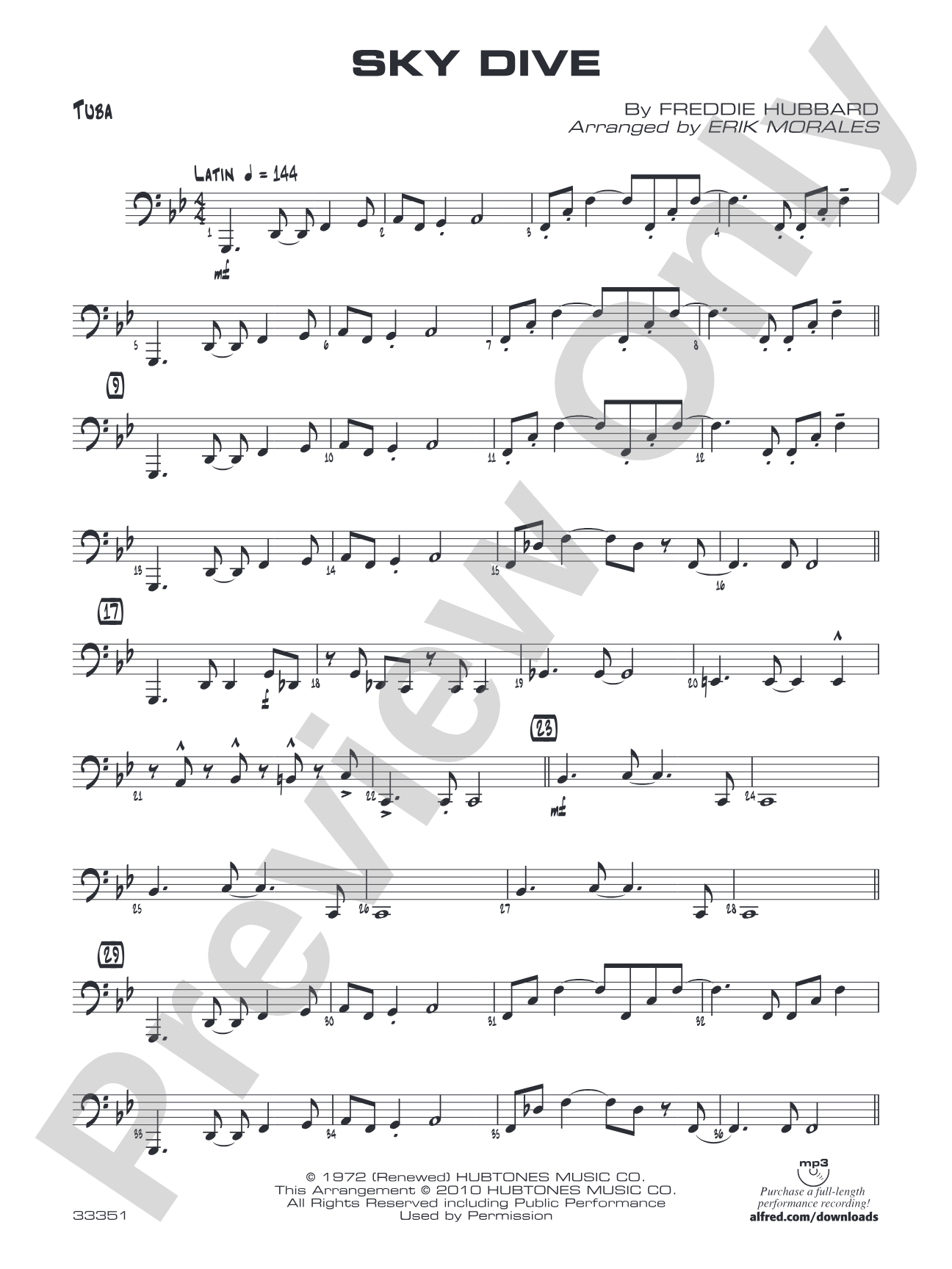 Sky Dive: Tuba