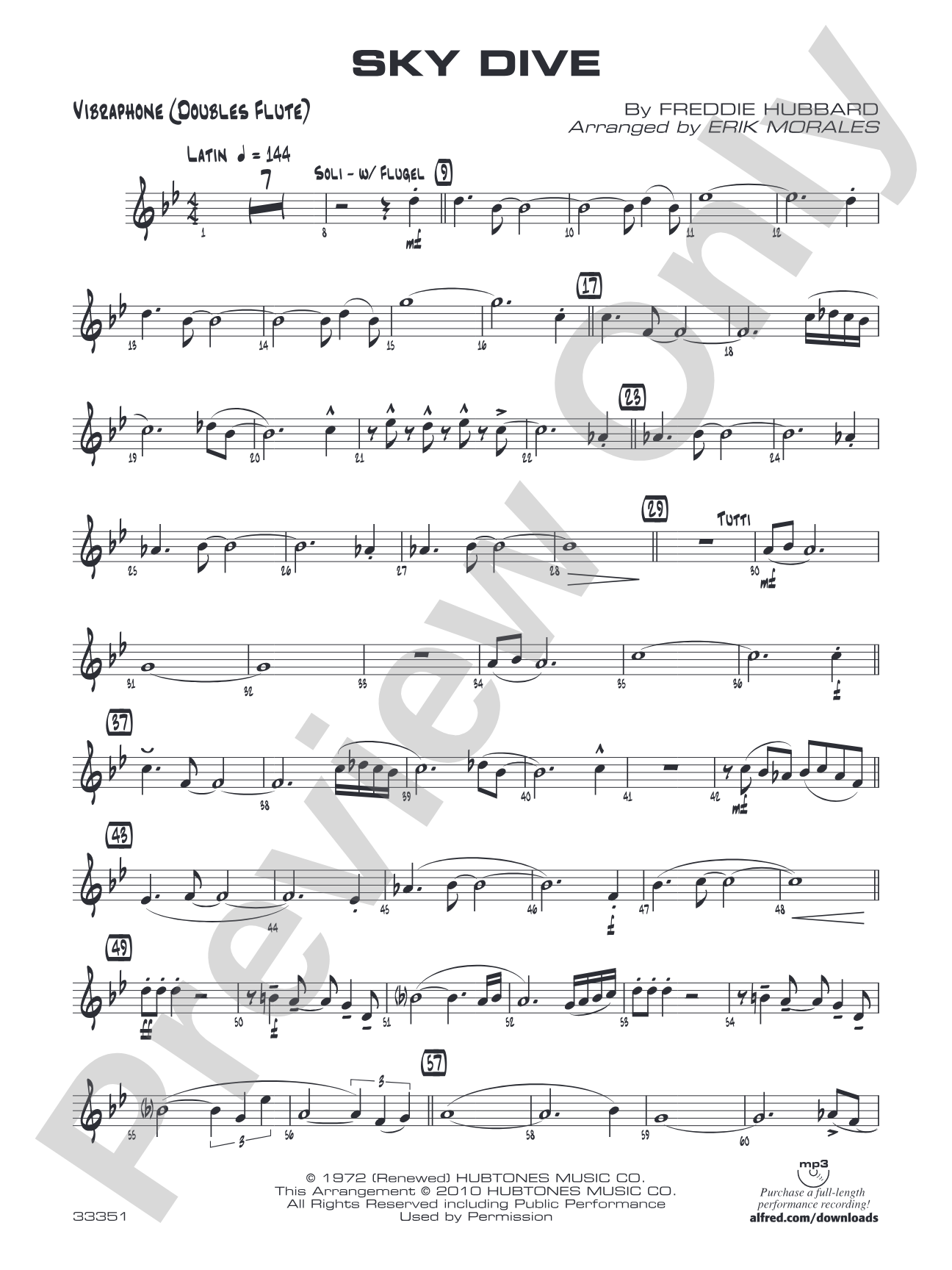 Sky Dive: Vibraphone