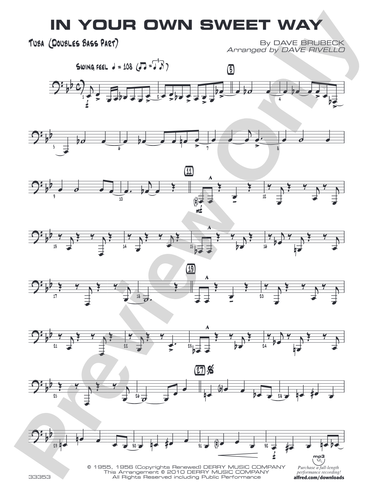 In Your Own Sweet Way: Tuba