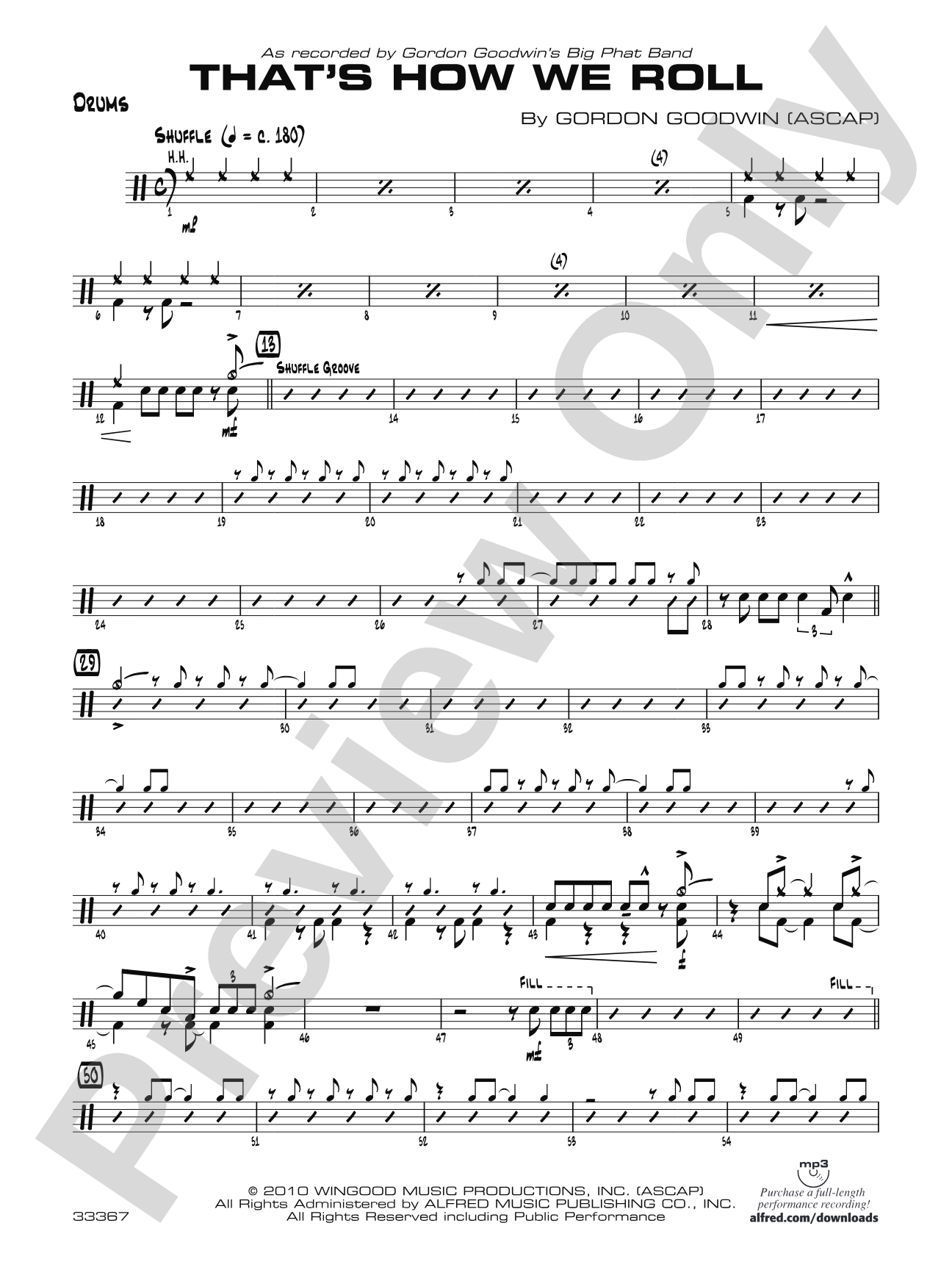 That's How We Roll: Drums