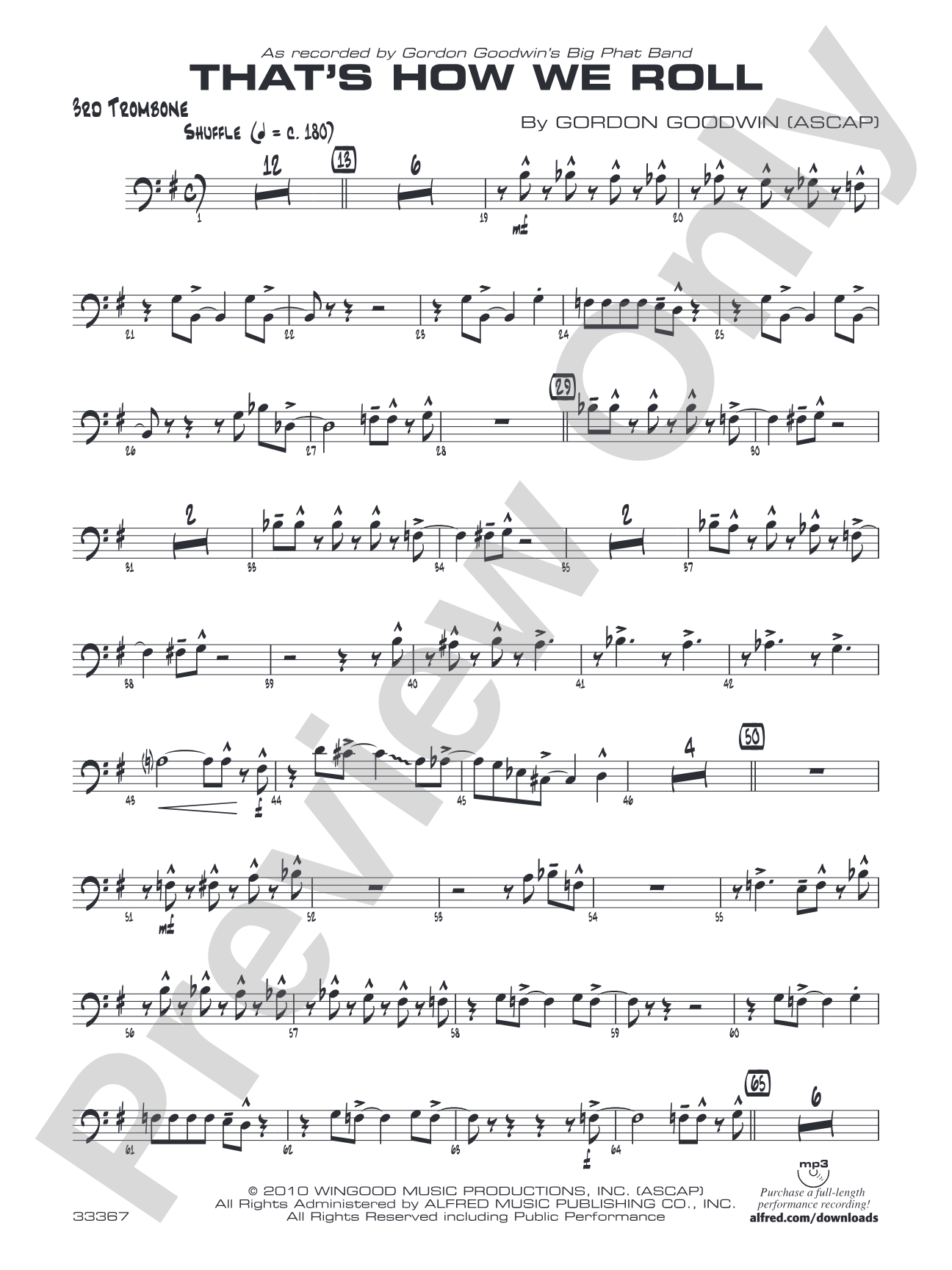 That's How We Roll: 3rd Trombone