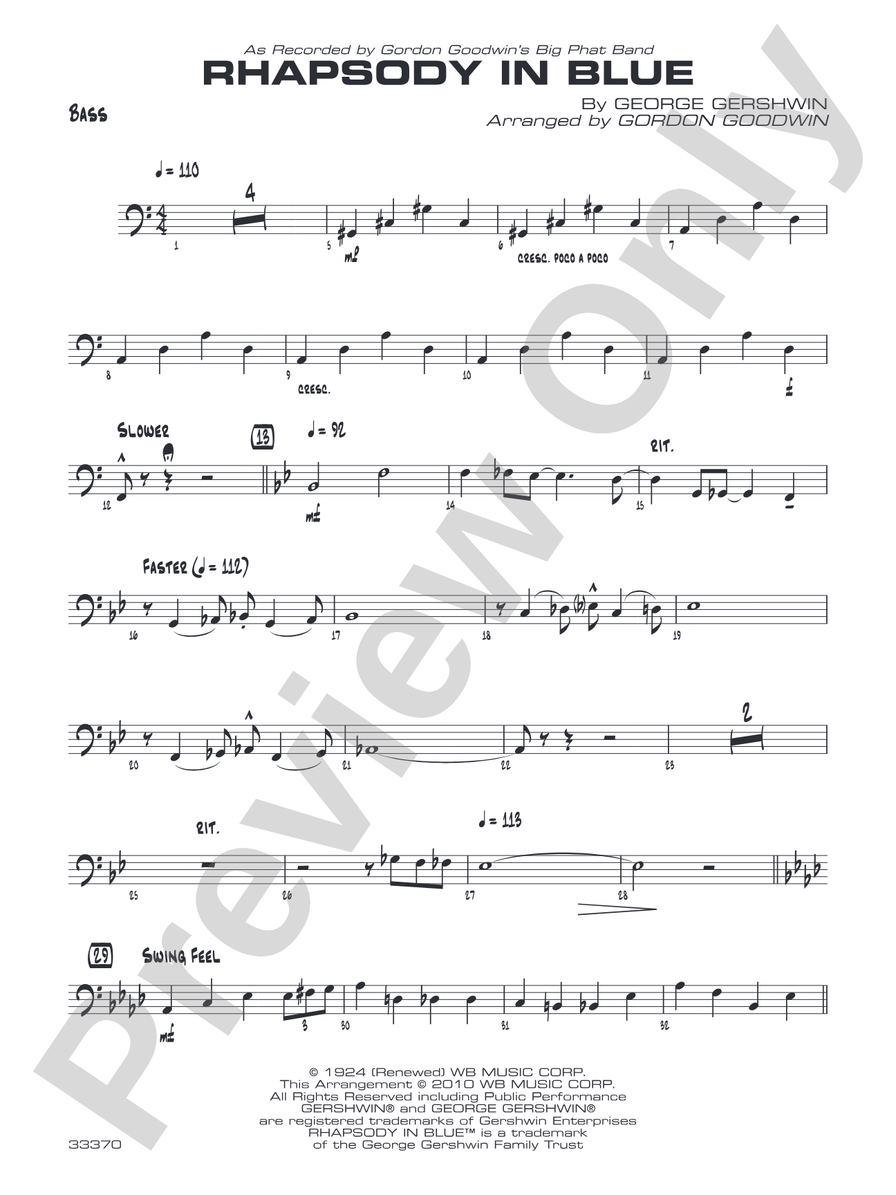 Rhapsody in Blue: String Bass
