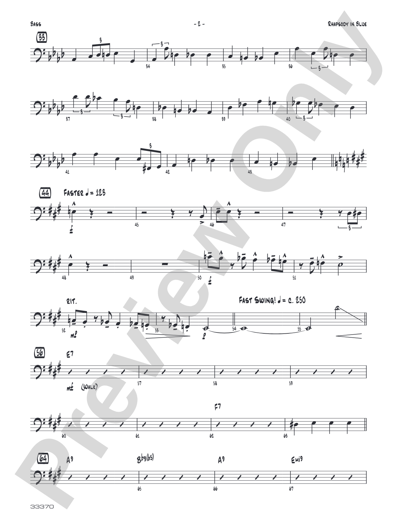 Rhapsody in Blue: String Bass