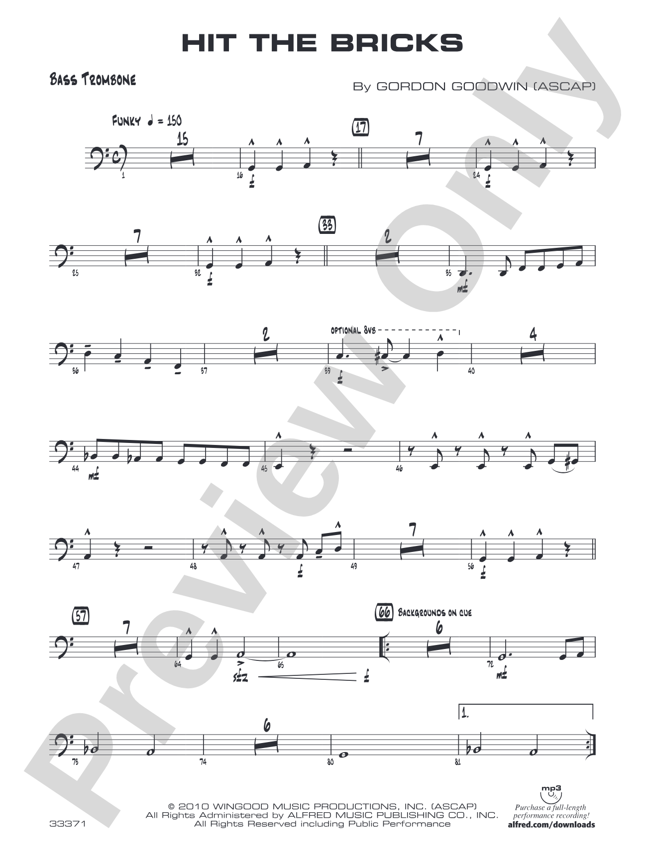 Hit the Bricks: Bass Trombone