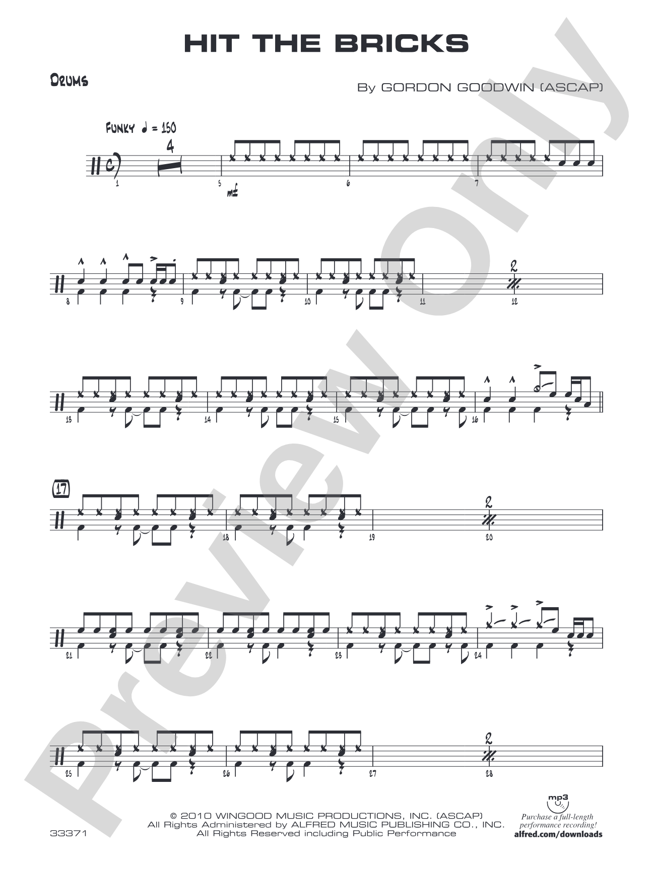 Hit the Bricks: Drums