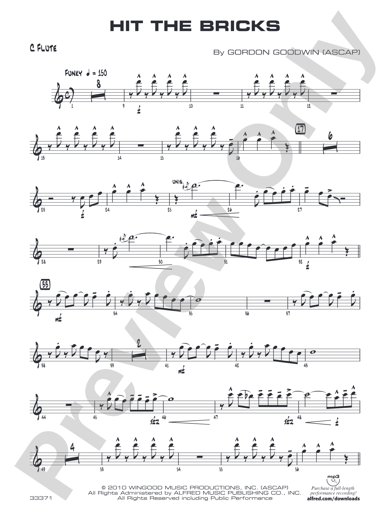 Hit the Bricks: Flute