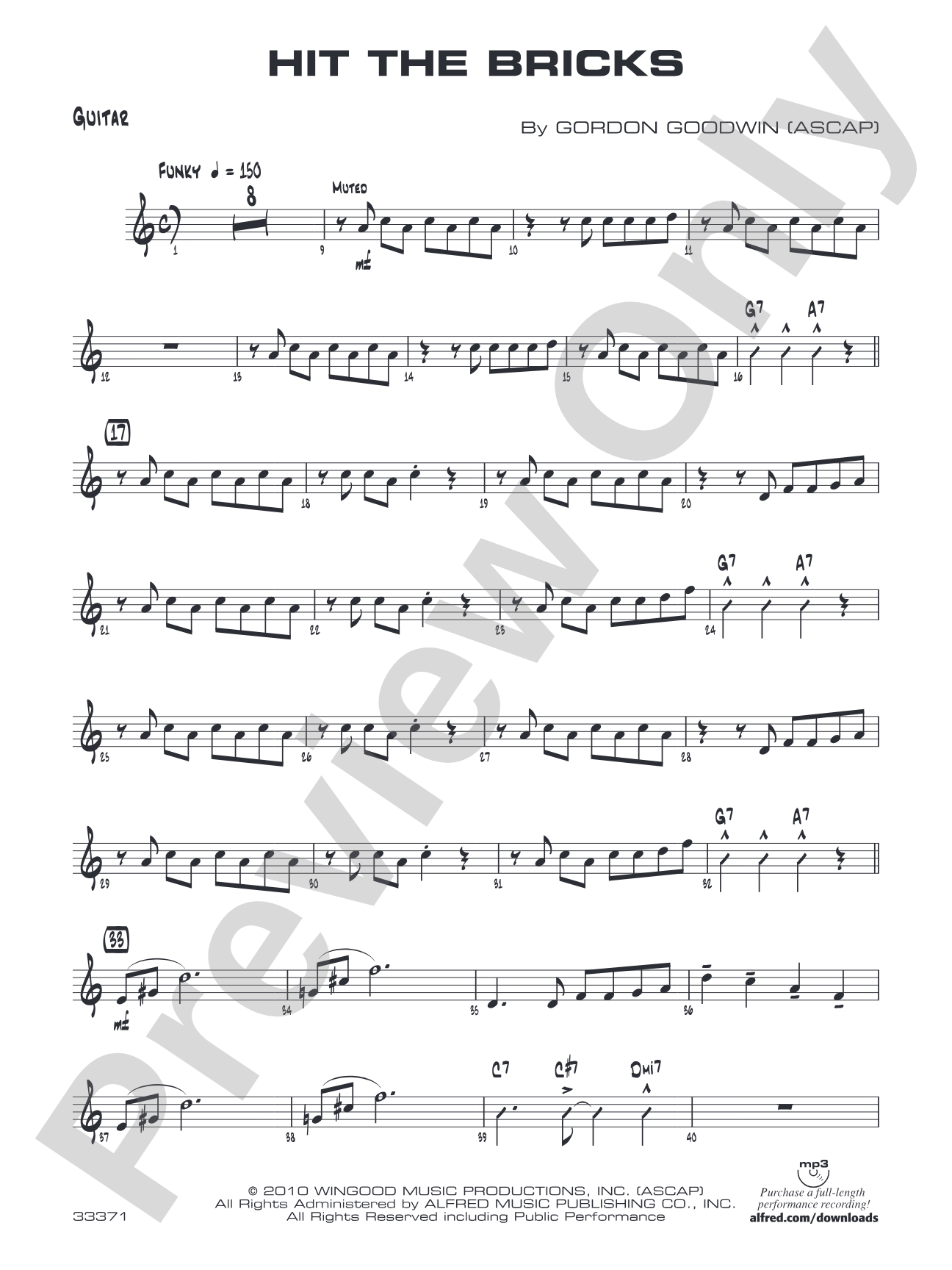Hit the Bricks: Guitar