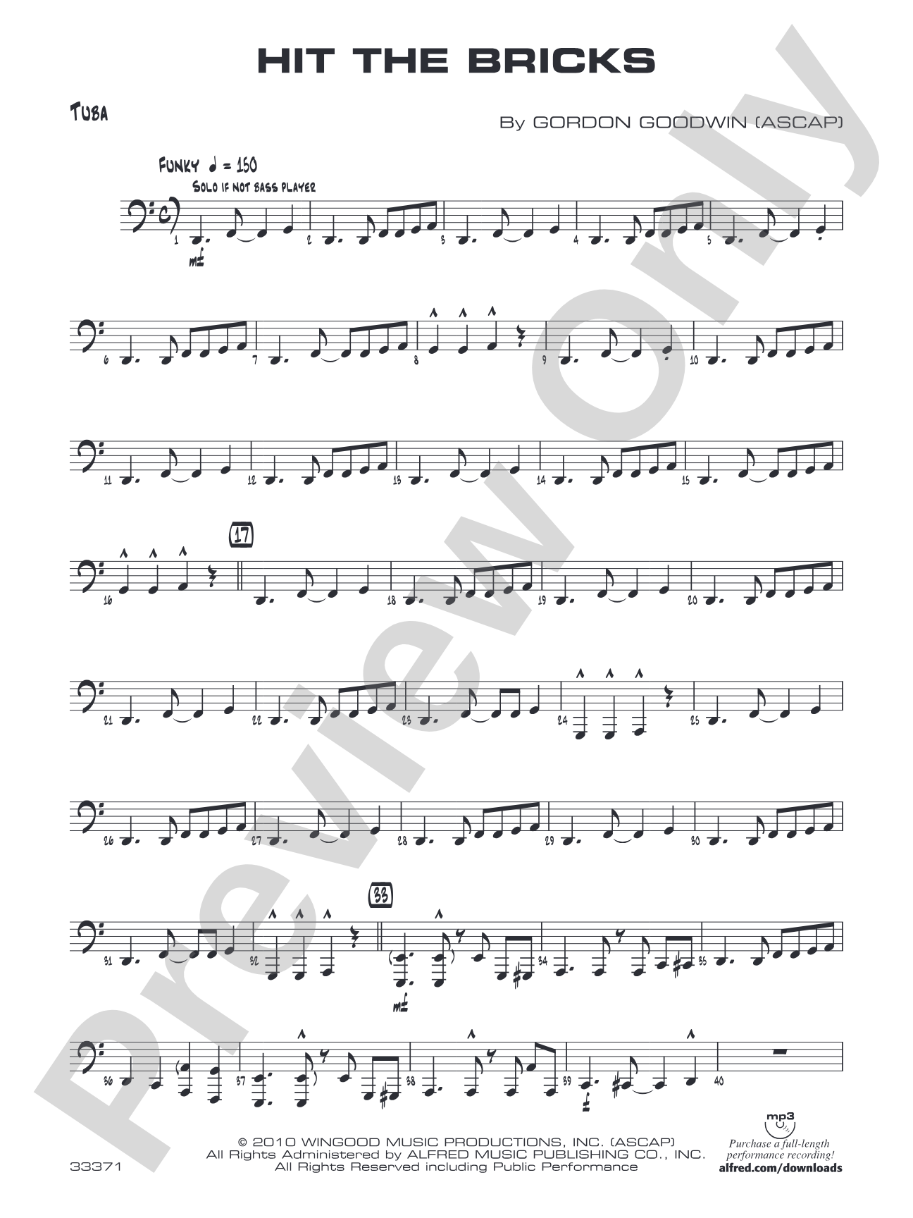 Hit the Bricks: Tuba