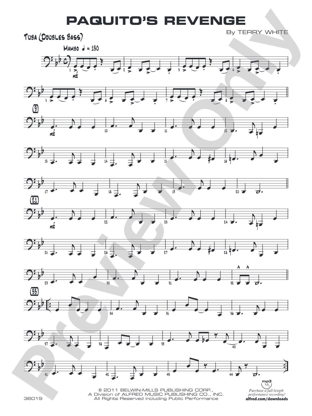 Paquito's Revenge: Tuba