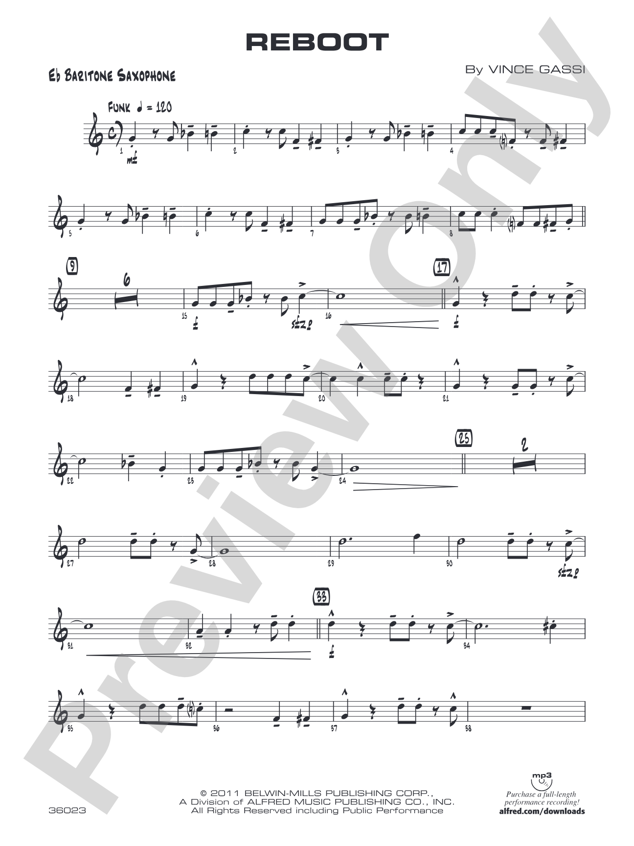 Reboot: E-flat Baritone Saxophone