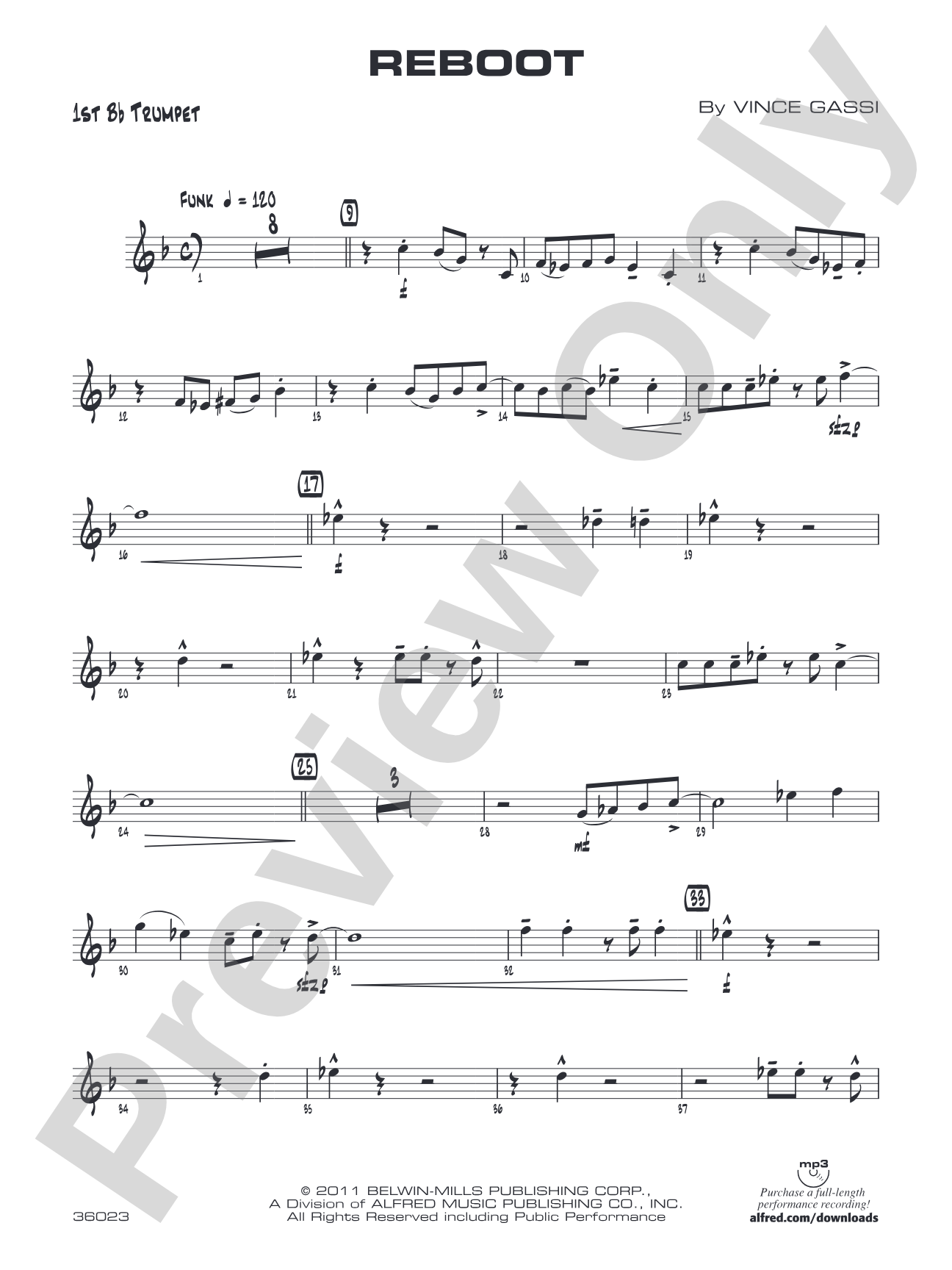 Reboot: 1st B-flat Trumpet