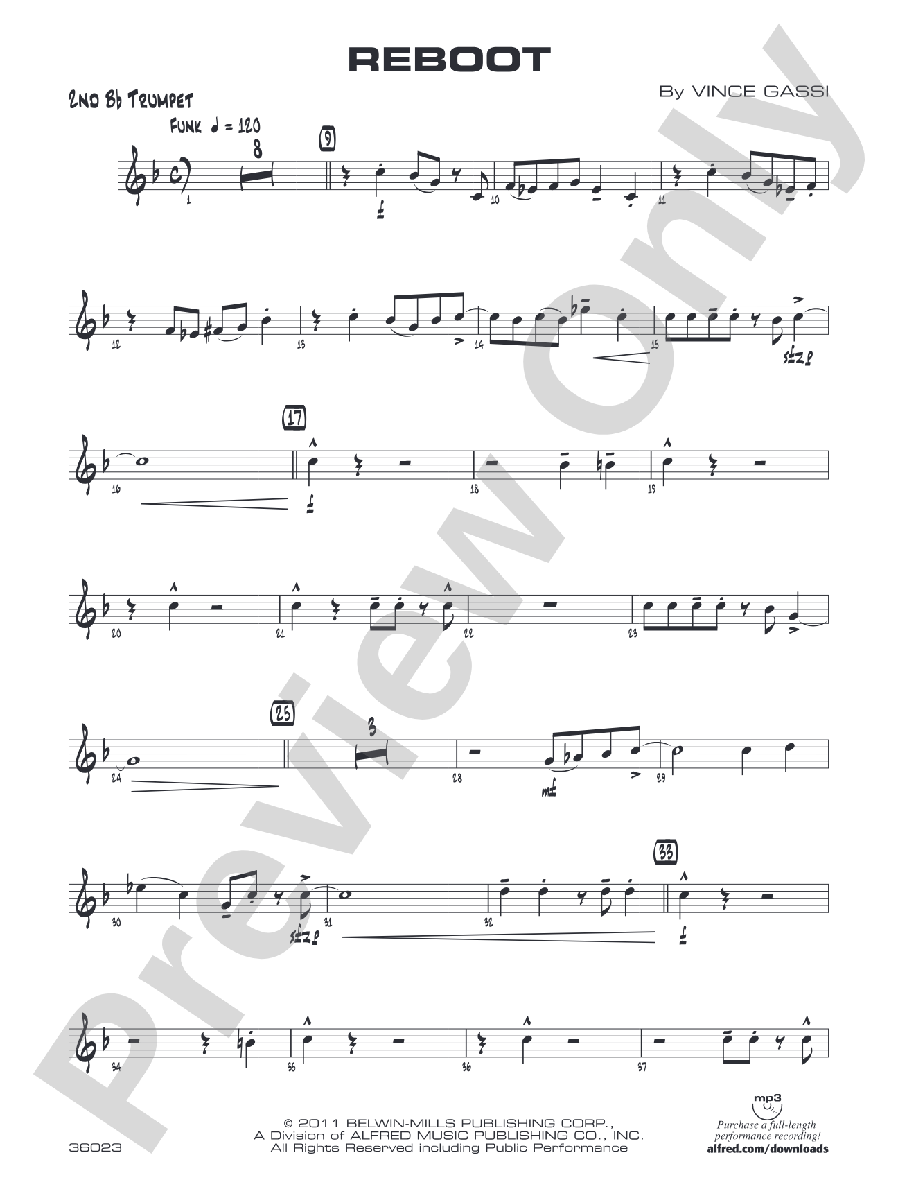 Reboot: 2nd B-flat Trumpet