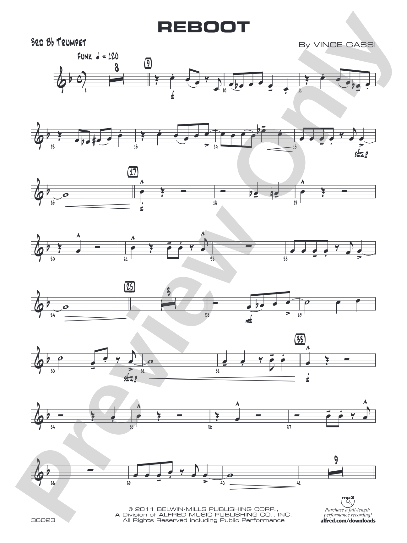 Reboot: 3rd B-flat Trumpet