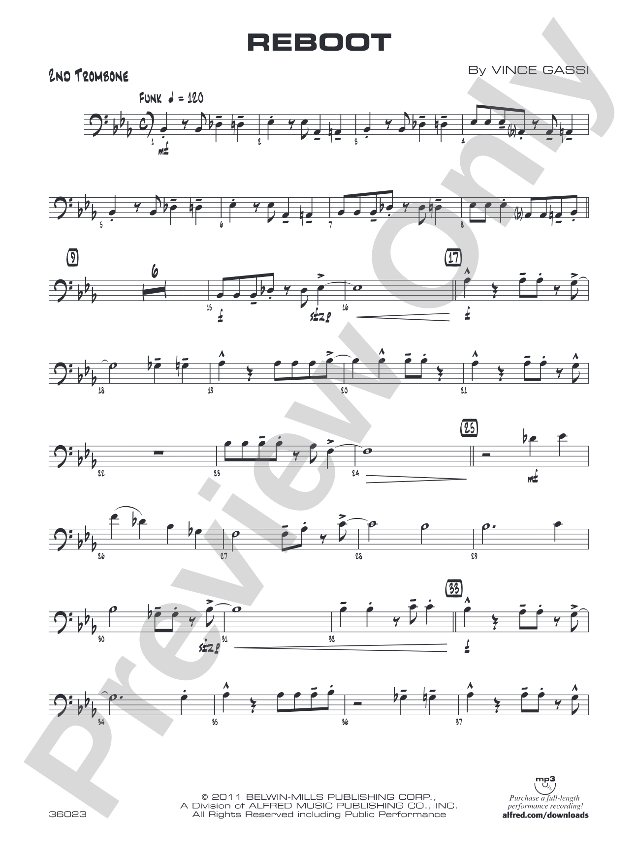 Reboot: 2nd Trombone