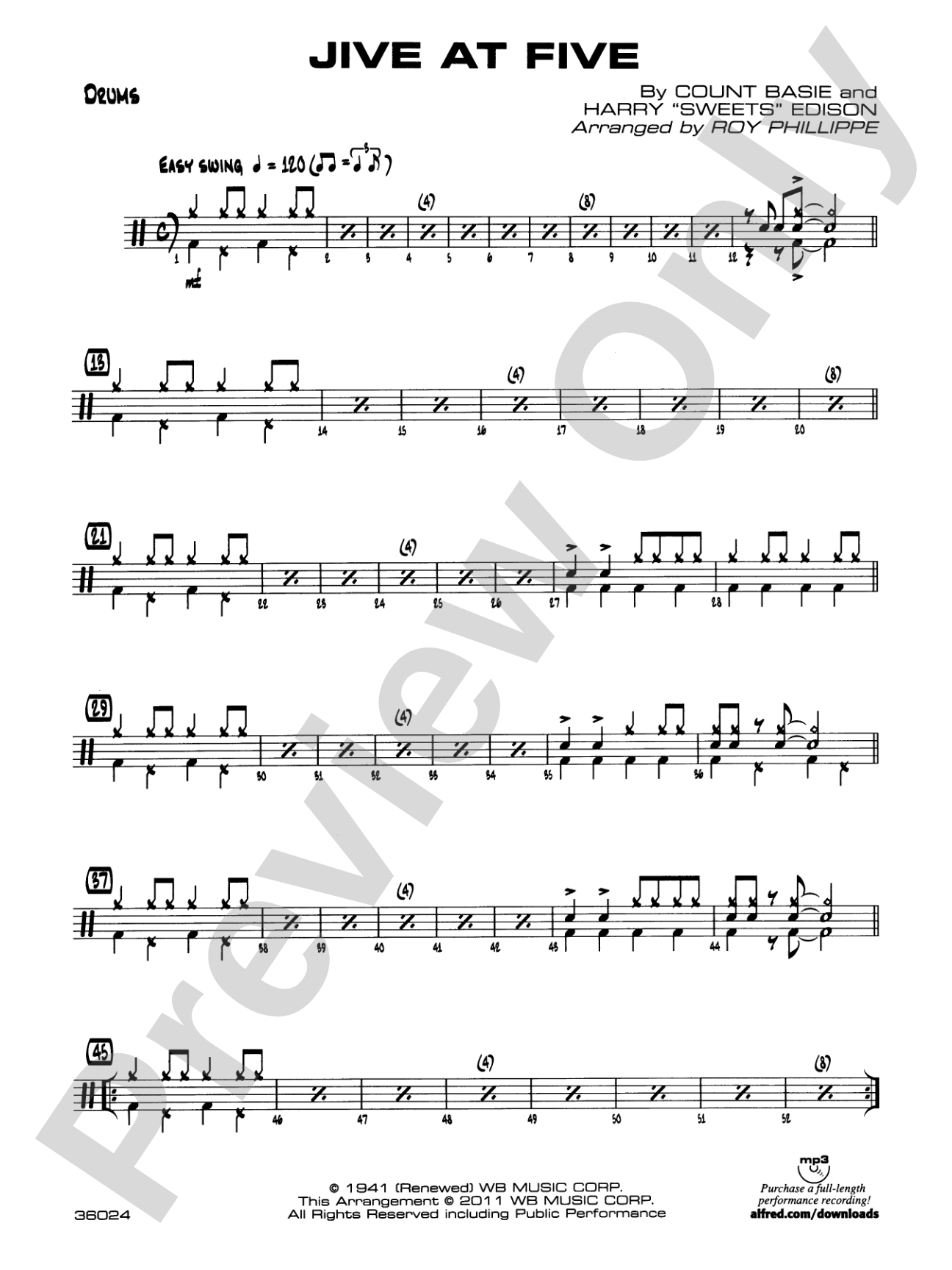 Jive at Five: Drums