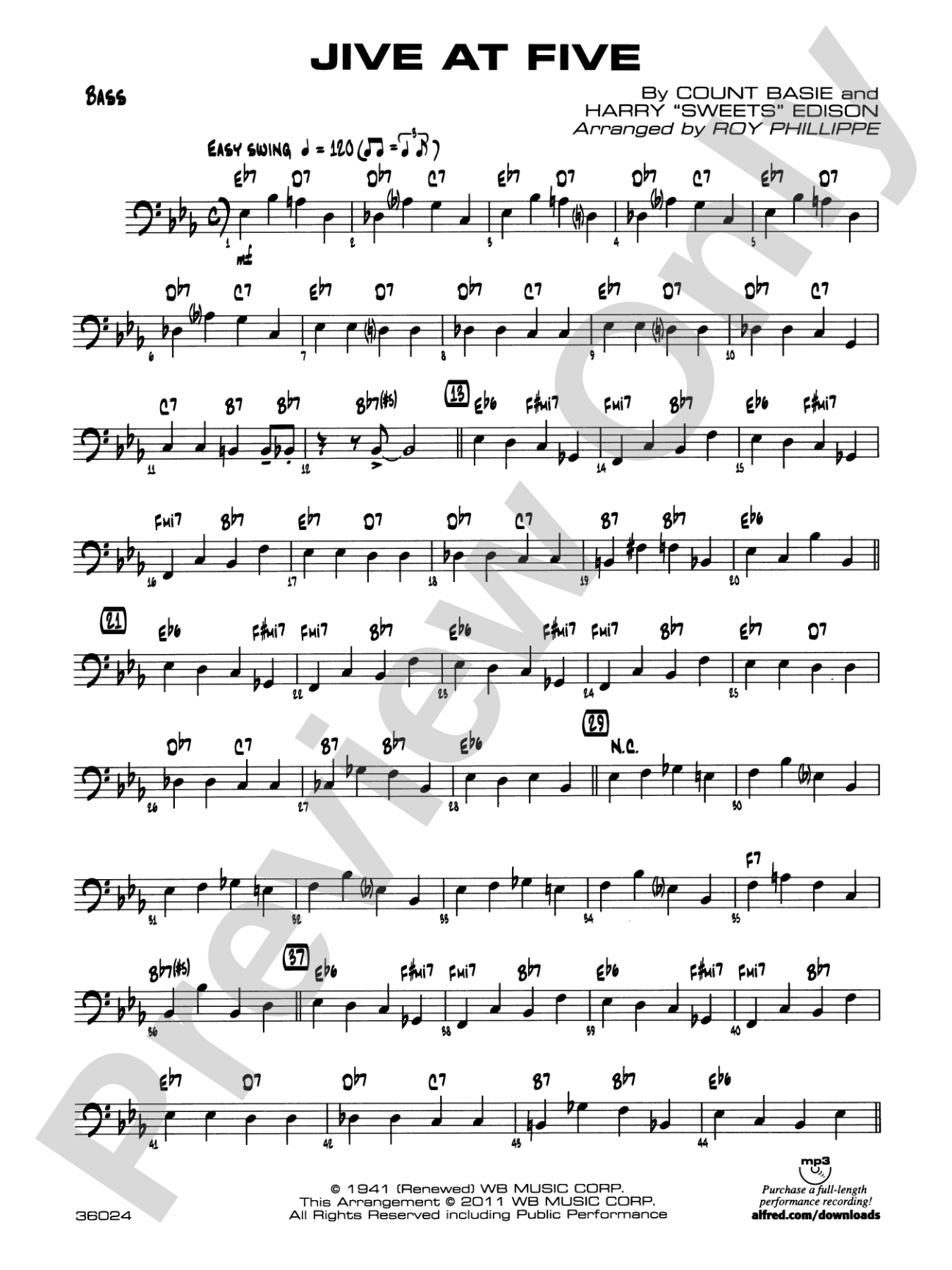 Jive at Five: String Bass