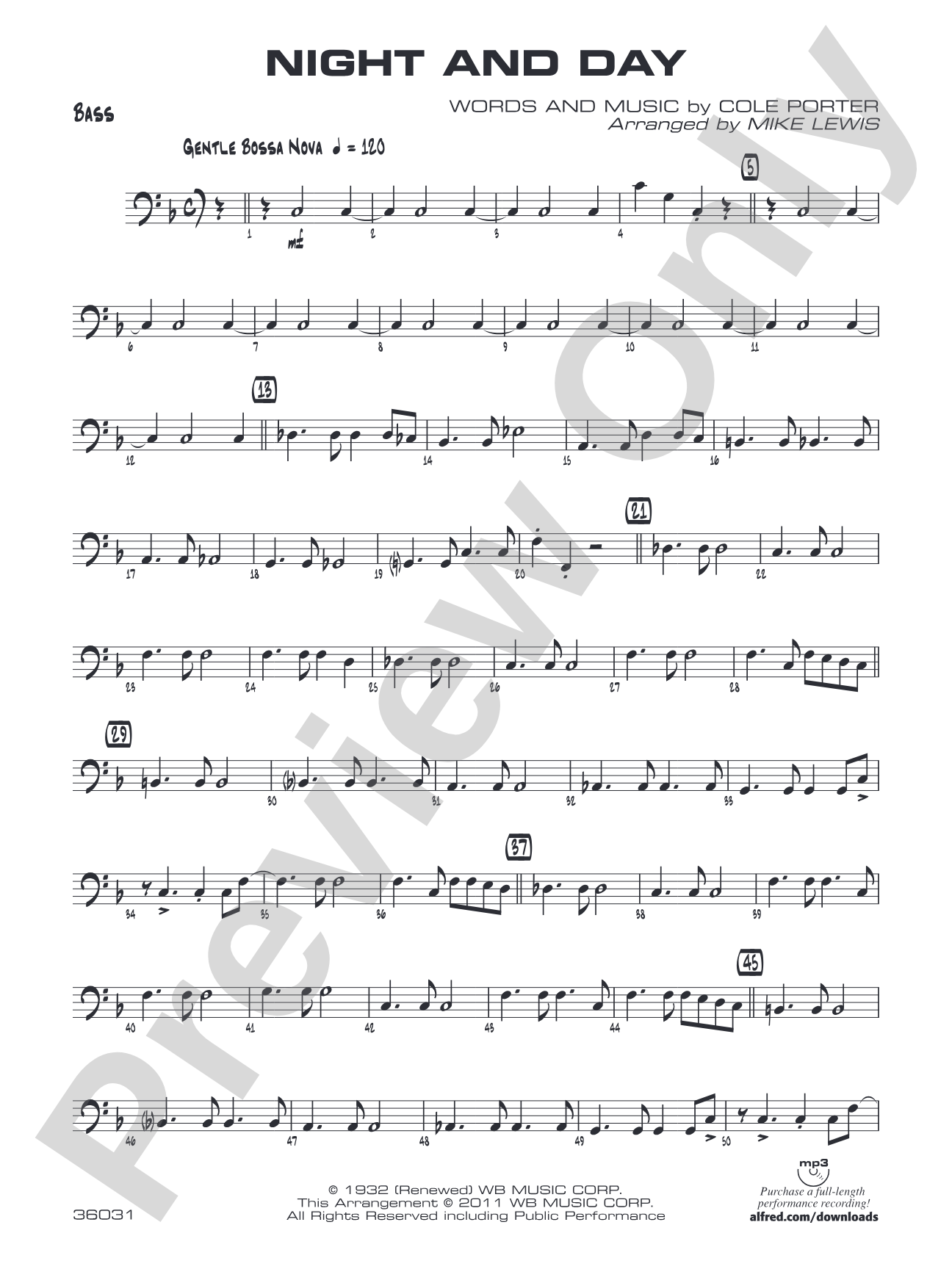 Night and Day: String Bass