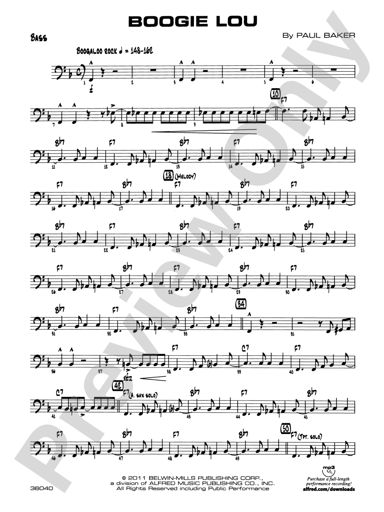 Boogie Lou: String Bass
