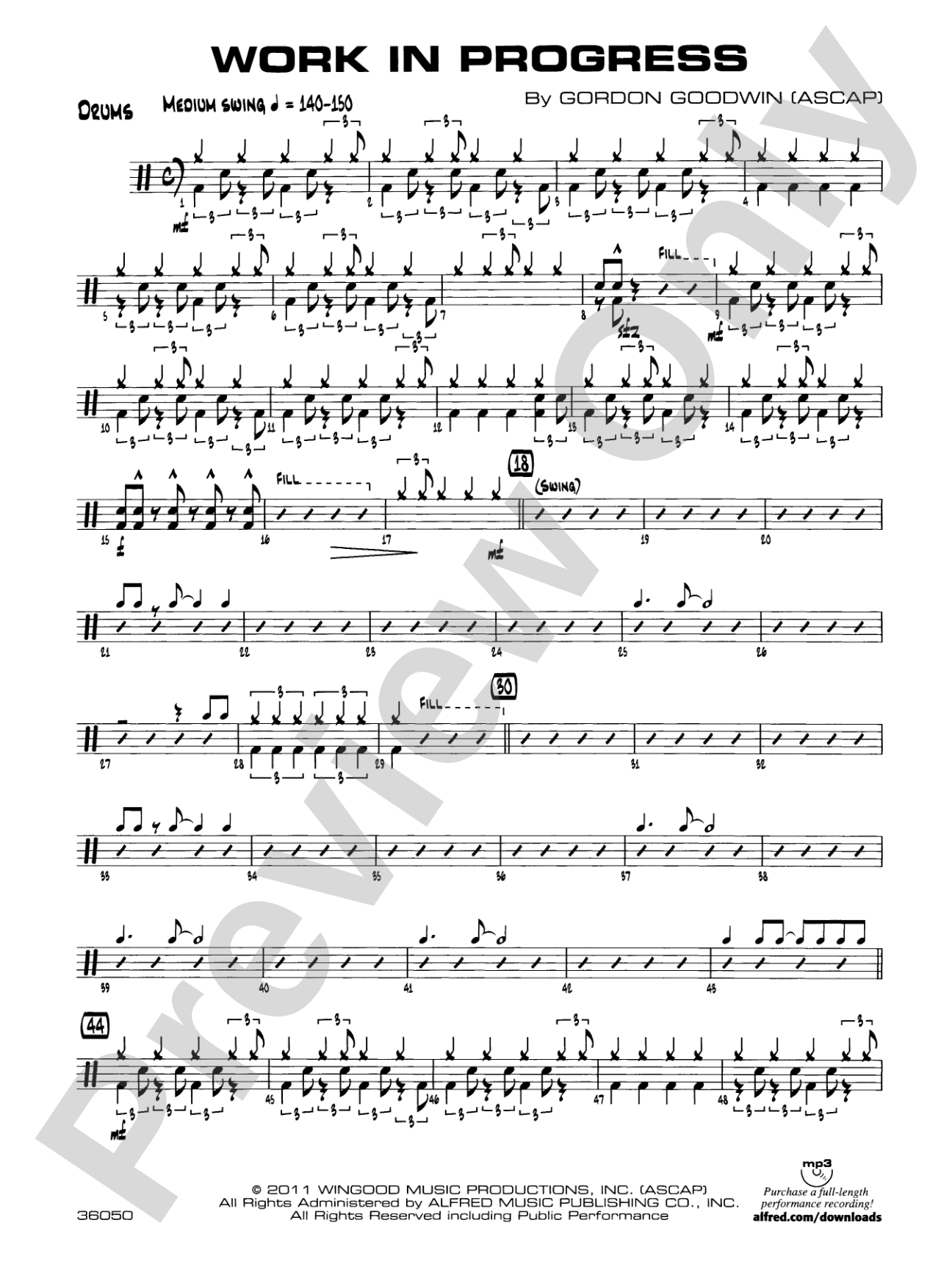 Work in Progress: Drums