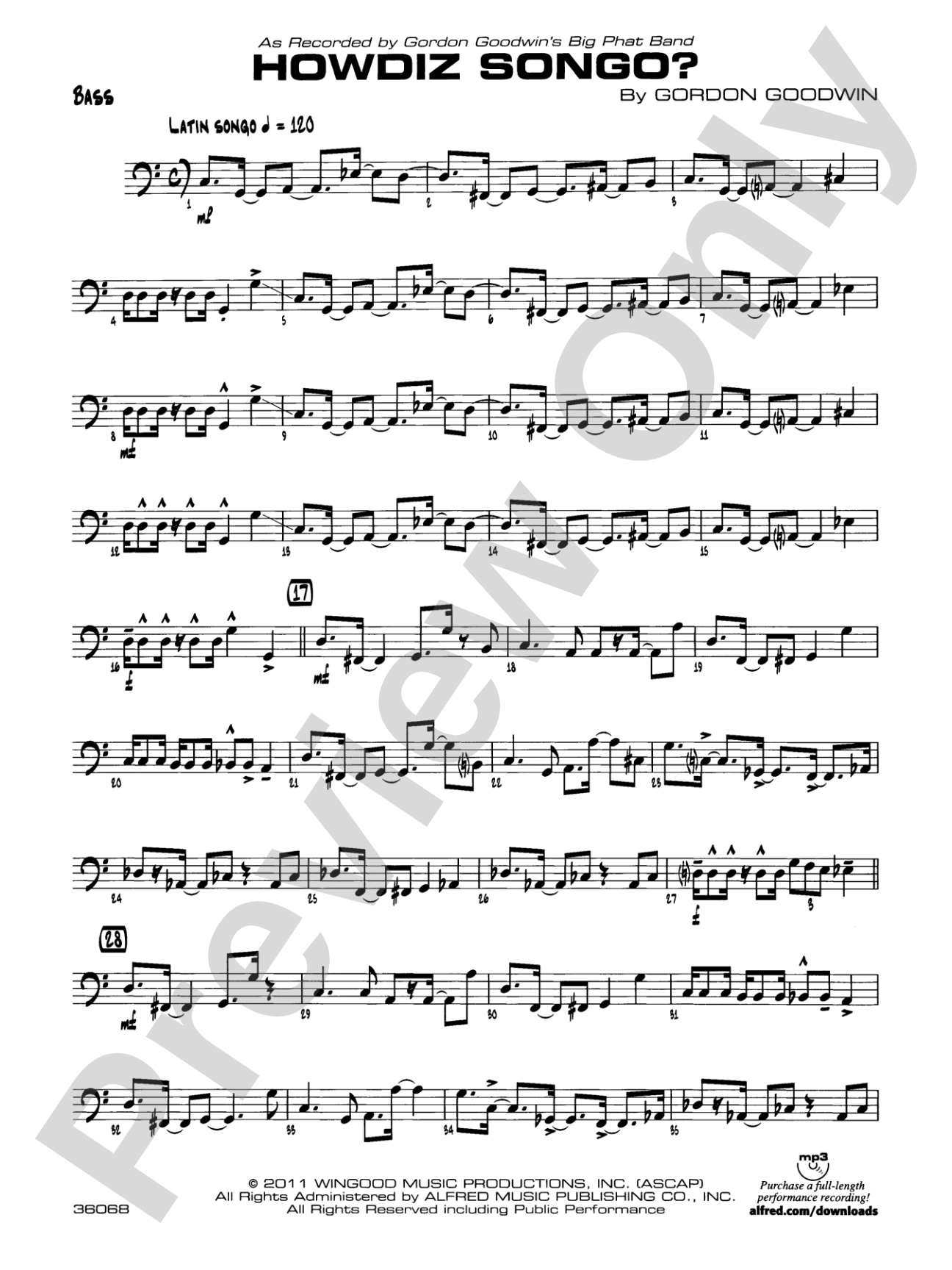 Howdiz Songo?: String Bass