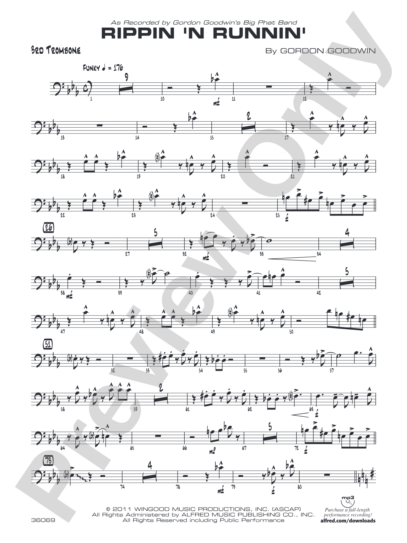Rippin' 'n Runnin': 3rd Trombone